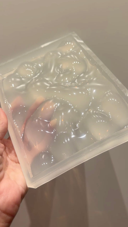 Water ripple silicone mold 17x12 cm / Resin mold