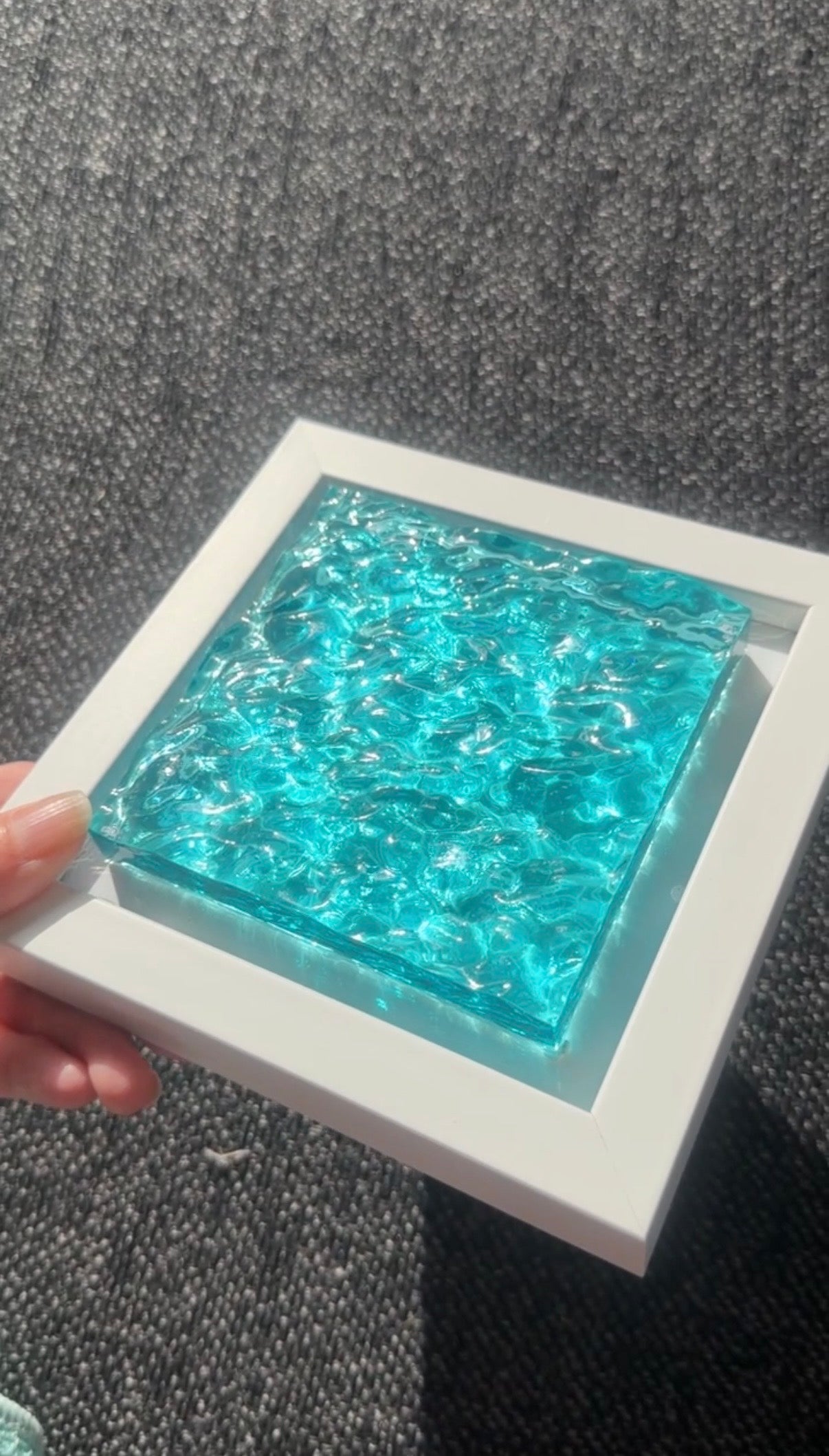 Vatten inspirerad tavla - *Ocean art*