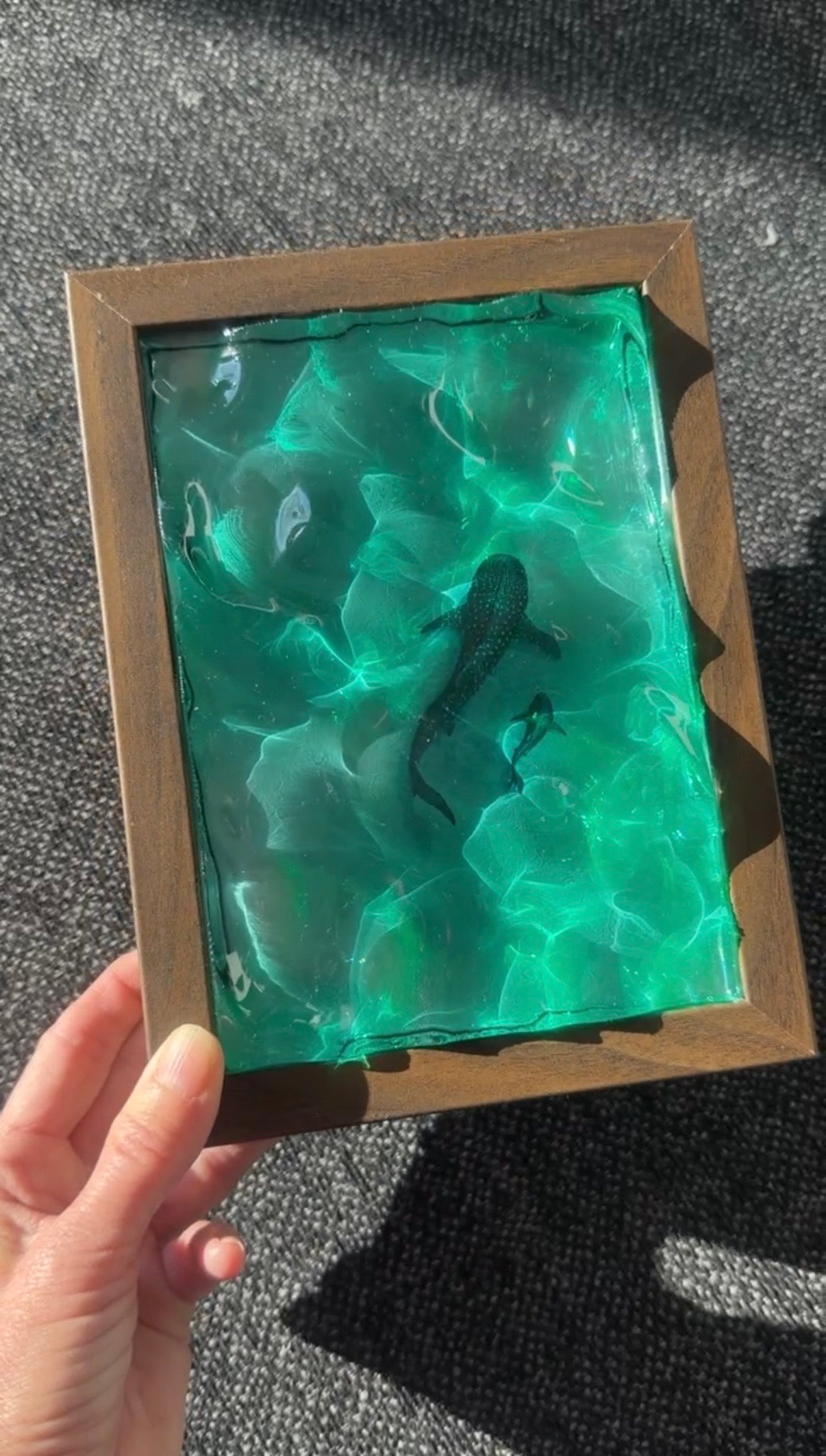 Vatten inspirerad tavla - *Ocean art*
