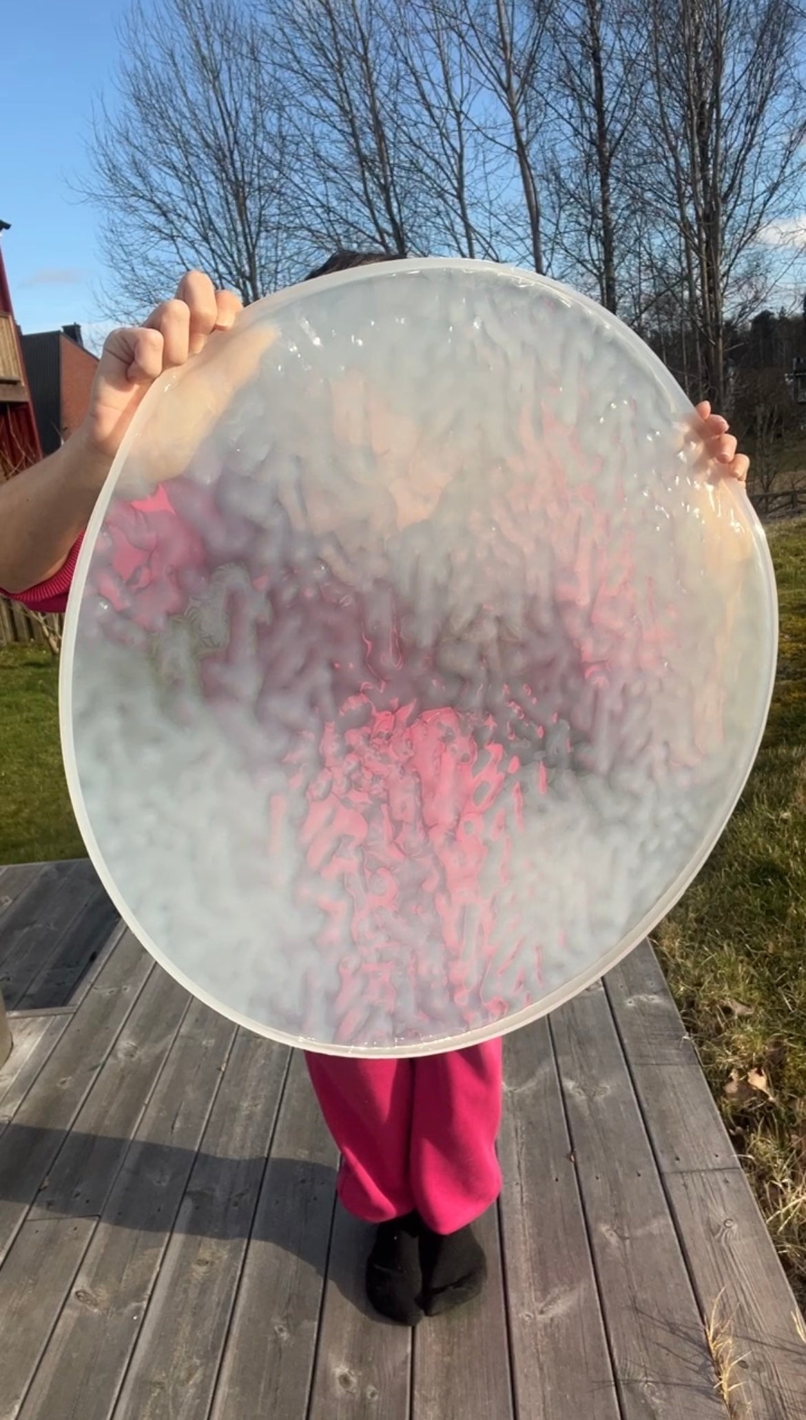 Big Water ripple silicone mold 50 cm / Resin mold