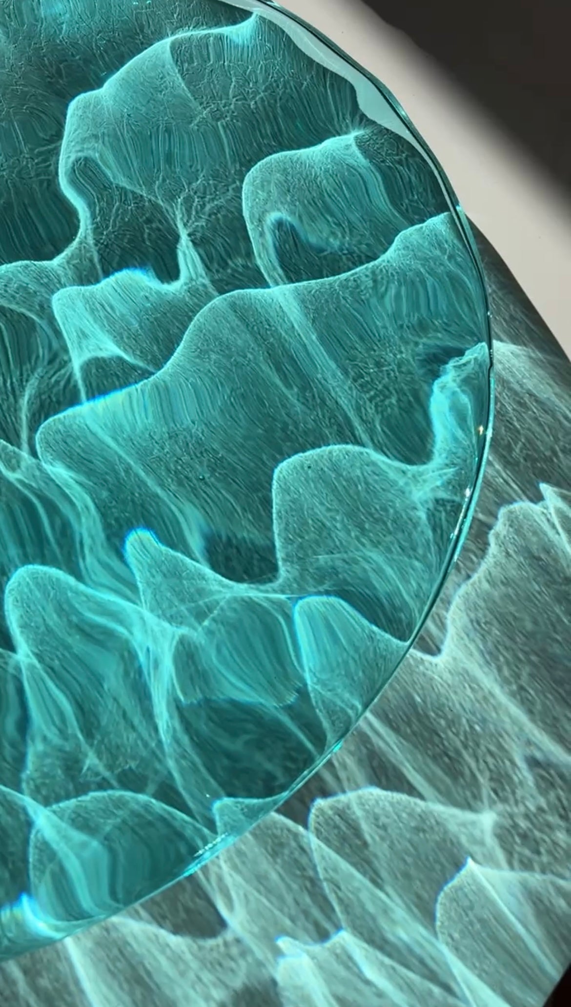 Big Water ripple silicone mold 40 cm / Resin mold