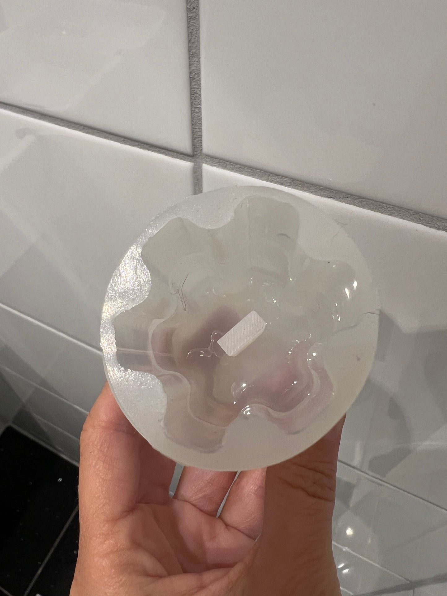 smält isglass silikonform / Resinform