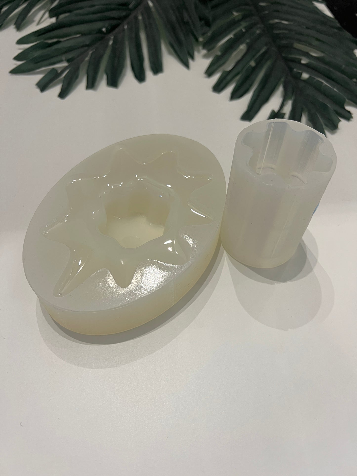 smält isglass silikonform / Resinform