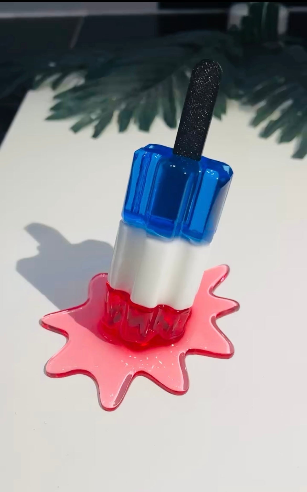 Melted popsicle sculpture *POP ART*