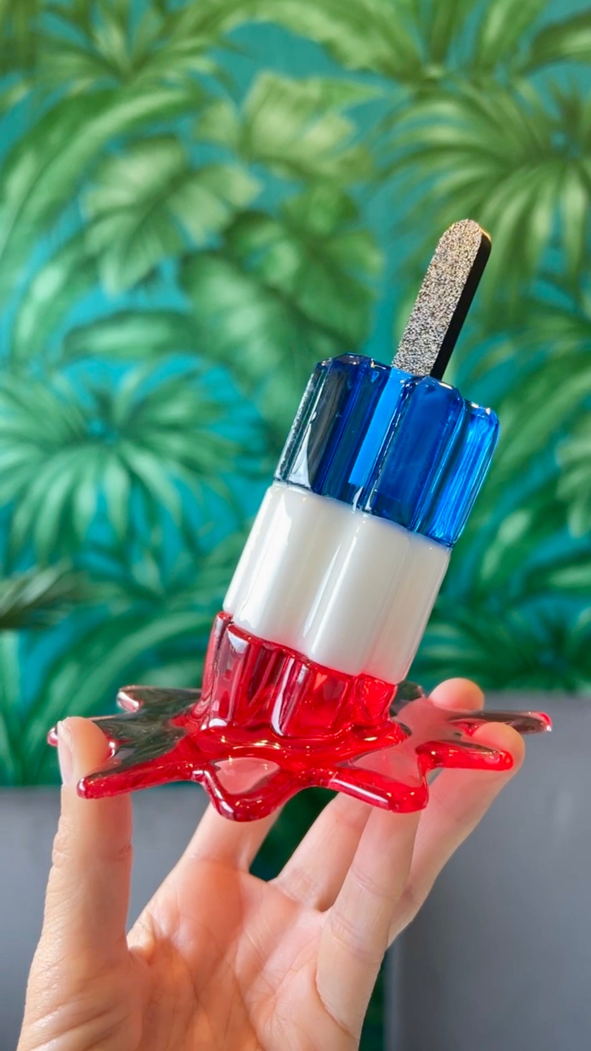 Melted popsicle sculpture *POP ART*