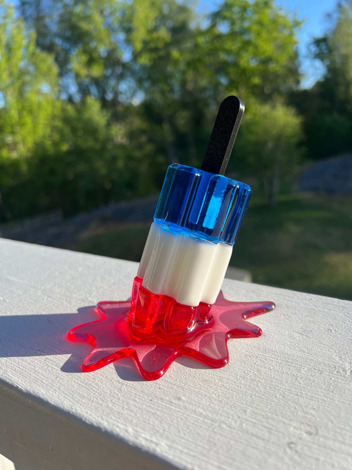 Melted popsicle sculpture *POP ART*