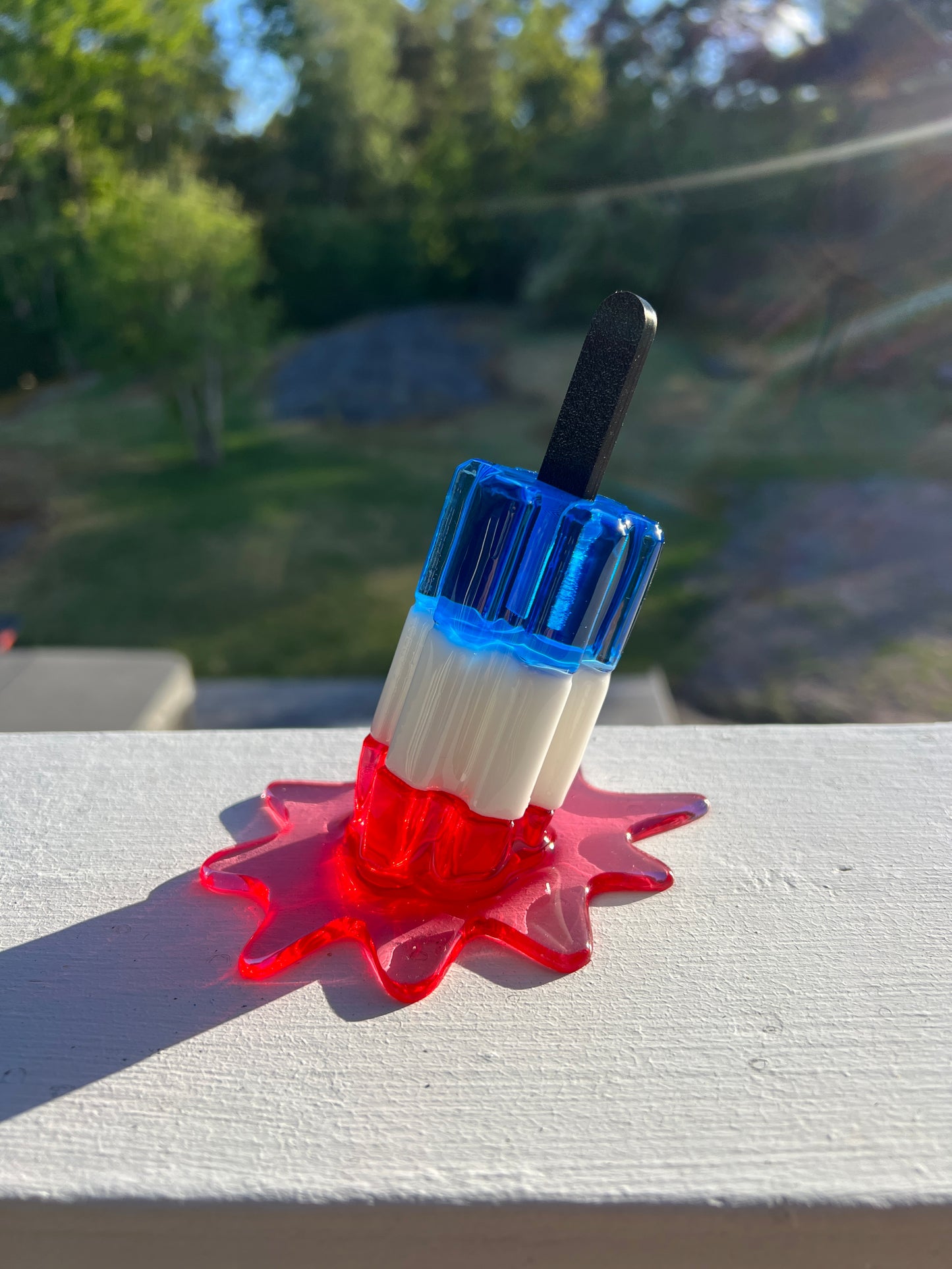 Melted popsicle sculpture *POP ART*