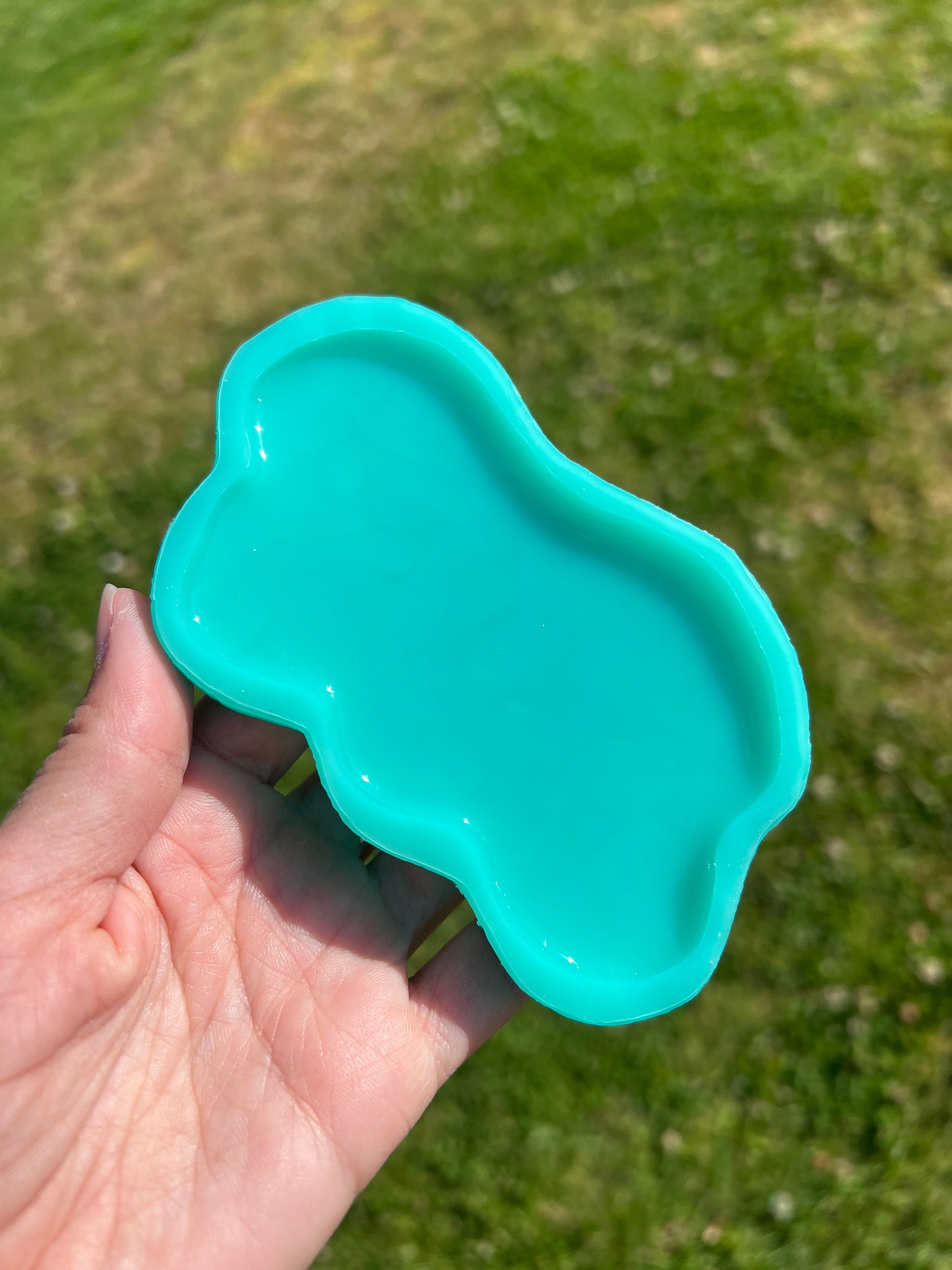 melted popsicle silicone mold / Resin mold