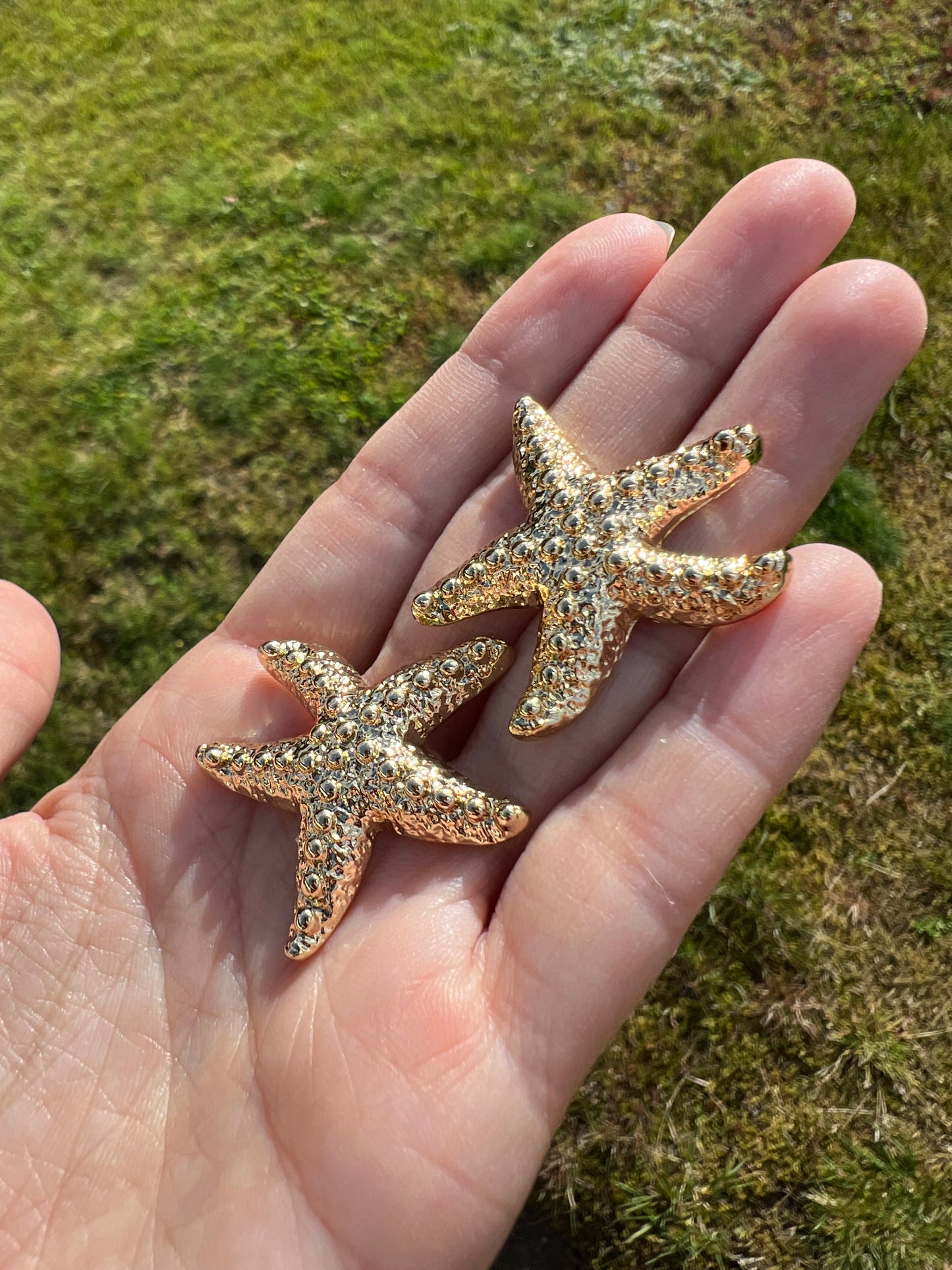 Starfish earring mold- silicone mold / Resin starfish mold