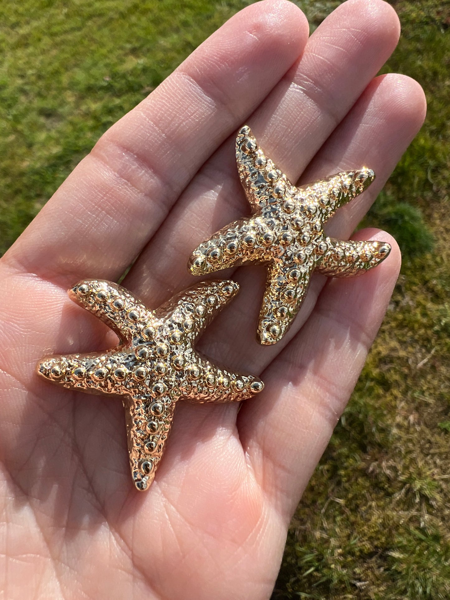 Starfish earring mold- silicone mold / Resin starfish mold