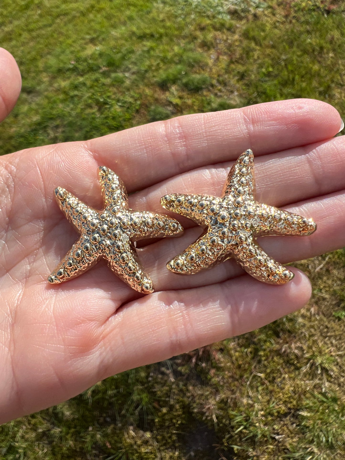 Starfish earring mold- silicone mold / Resin starfish mold
