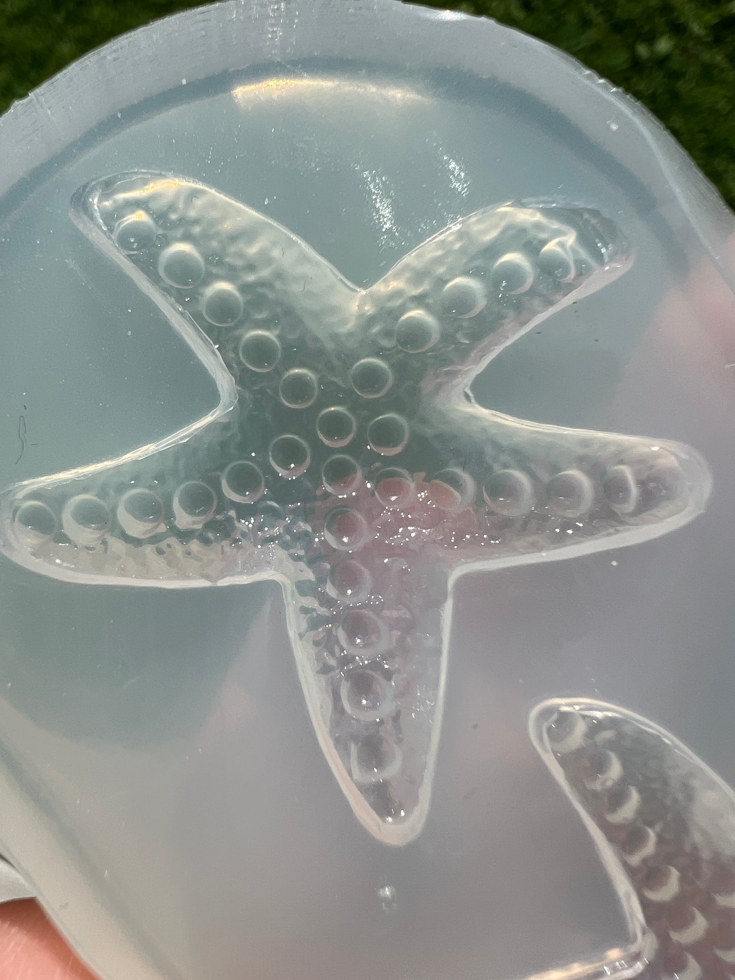 Starfish earring mold- silicone mold / Resin starfish mold