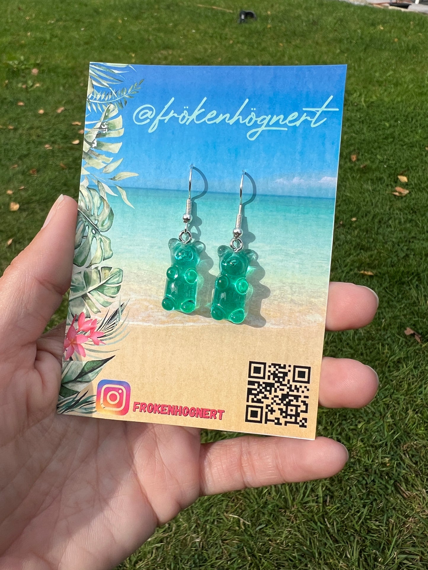 gummybear earrings