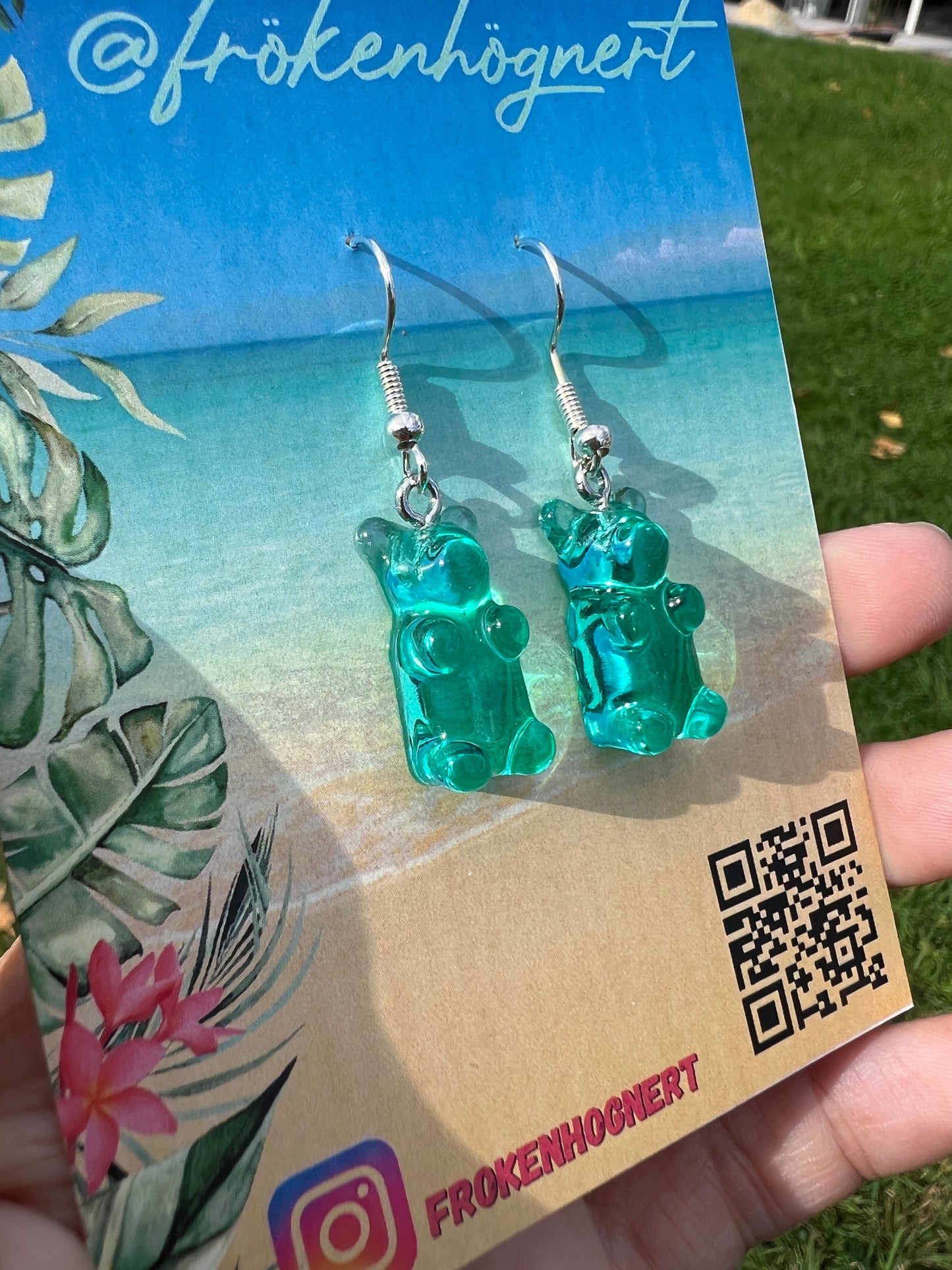gummybear earrings