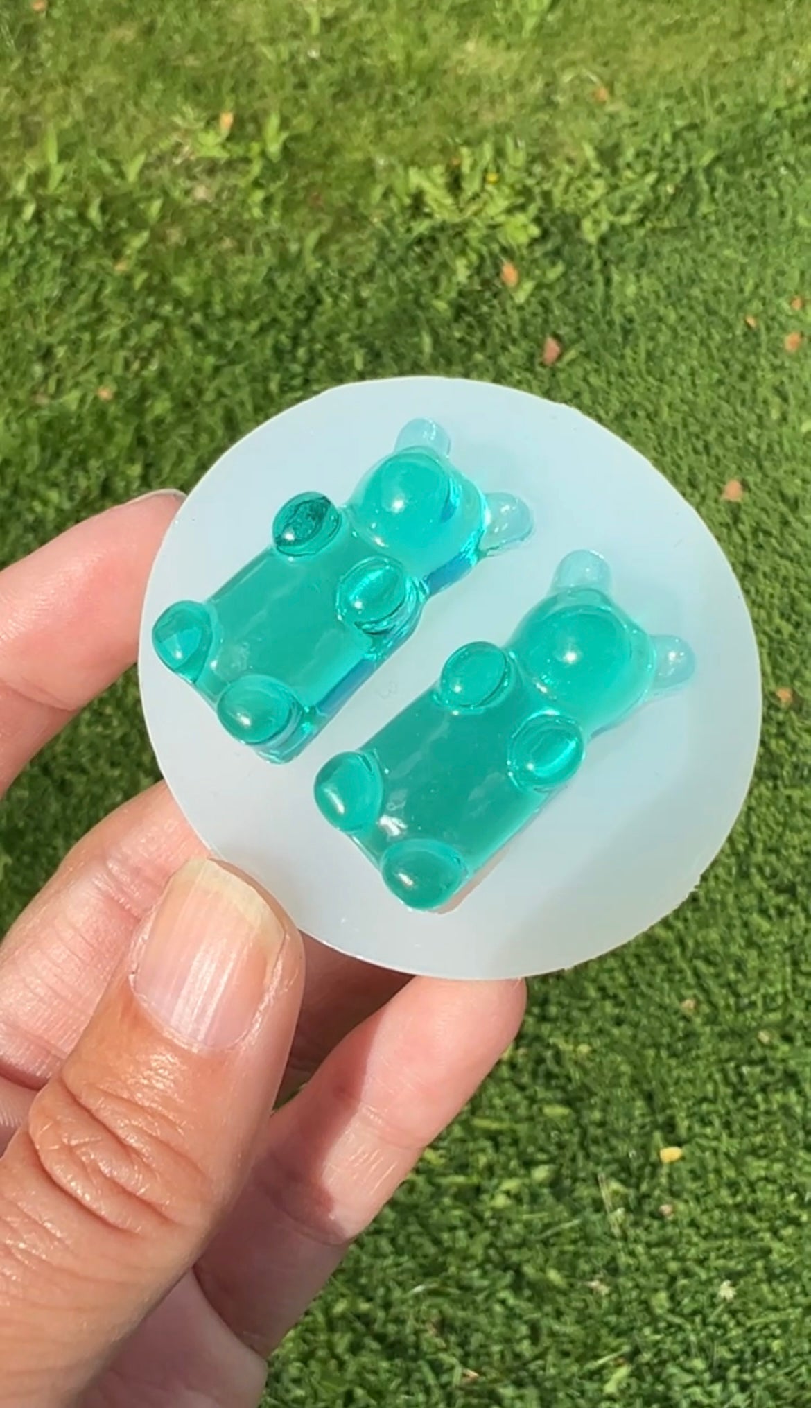 Gummybear silicone mold 3 cm / Resin molds