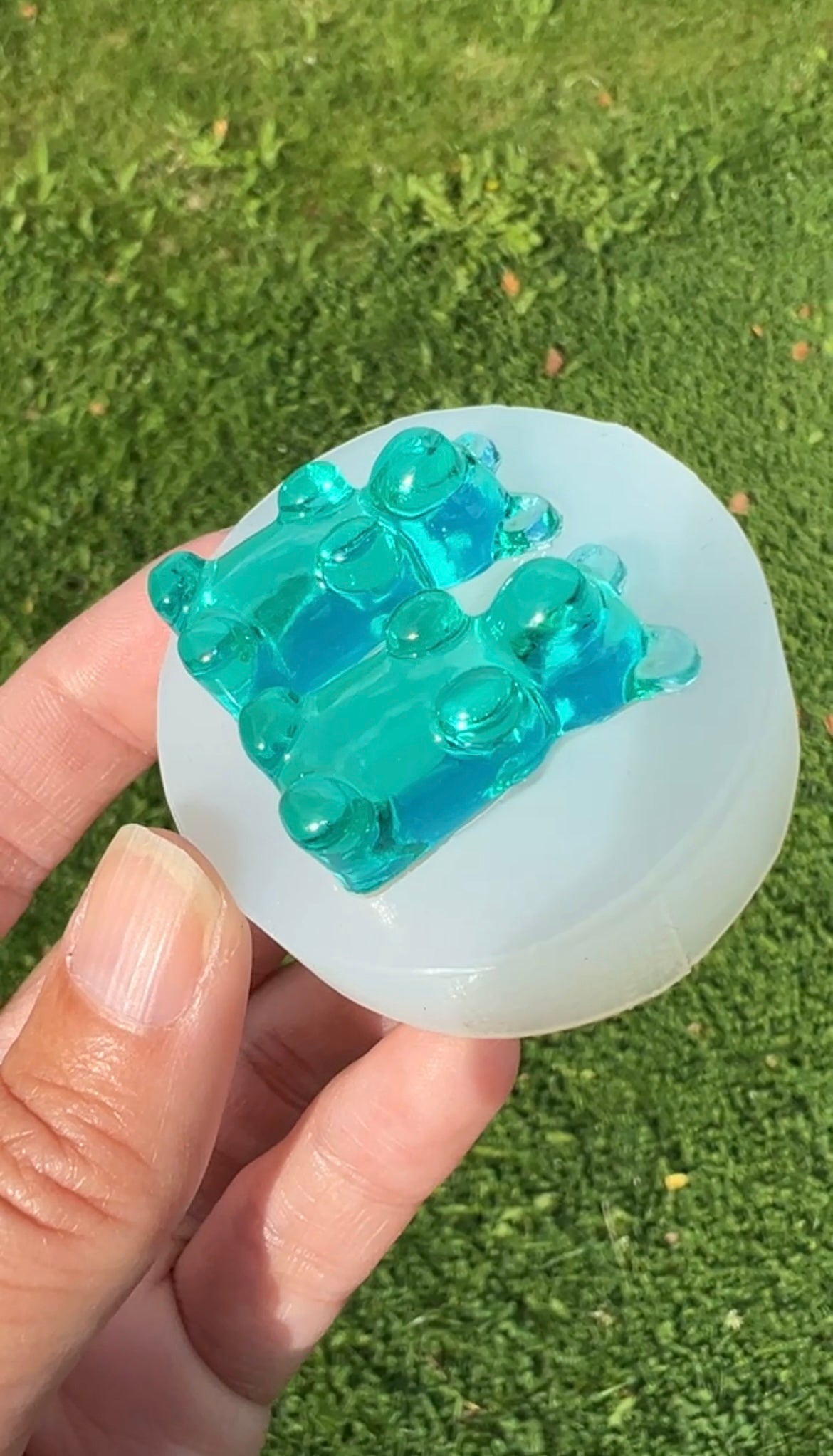 Gummybear silicone mold 3 cm / Resin molds