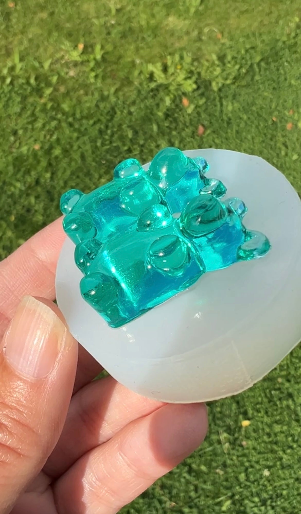 Gummybear silicone mold 3 cm / Resin molds