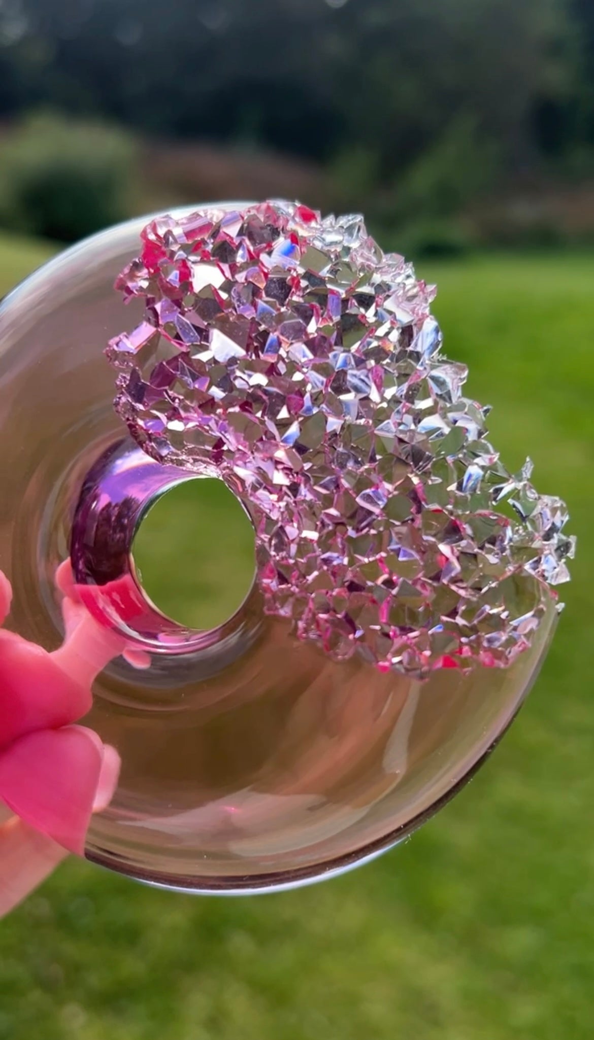 Crystal donut silicone mold / Resin mold