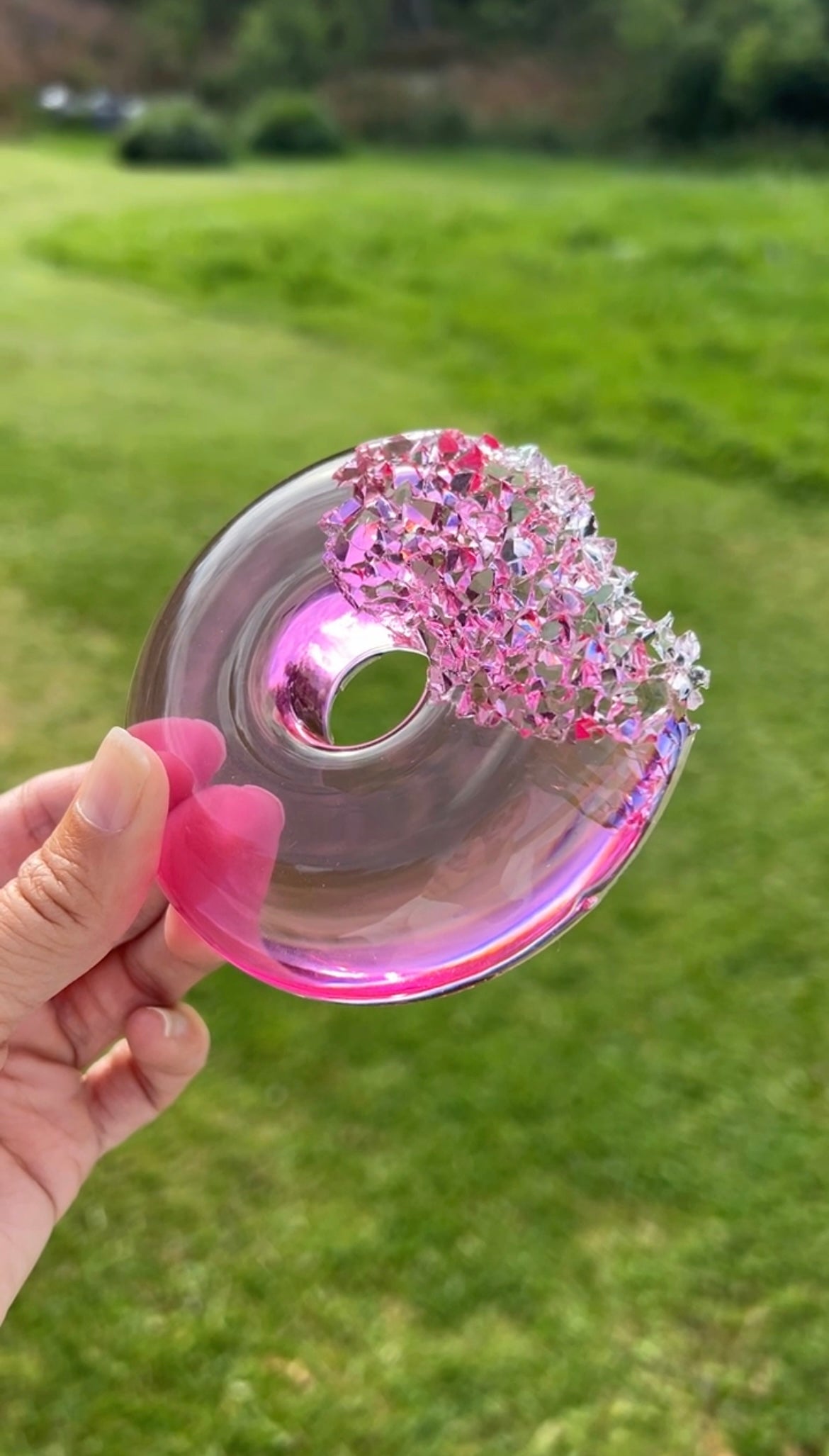 Crystal donut silicone mold / Resin mold