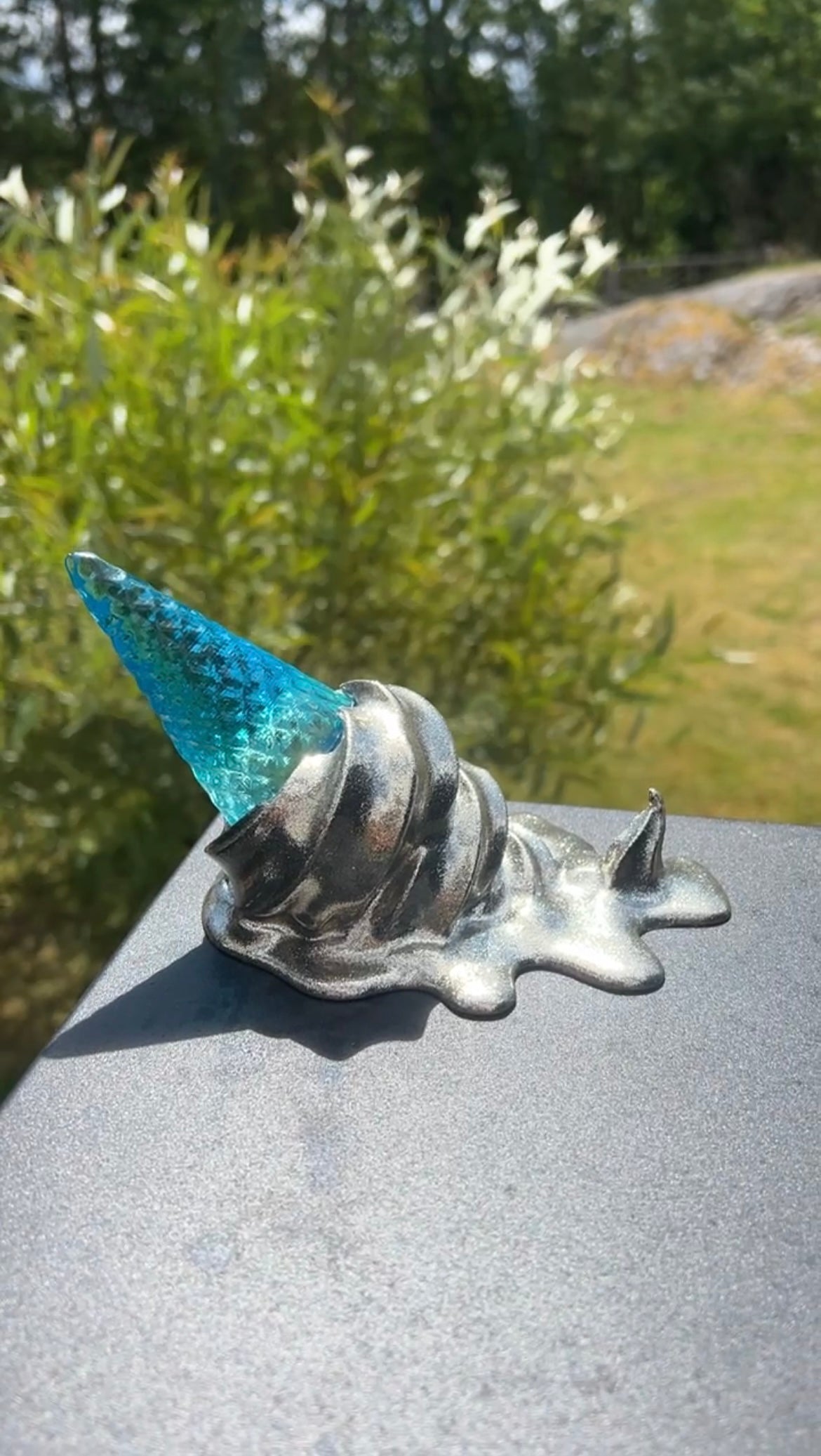 Melted ice cream sculpture *POP ART*