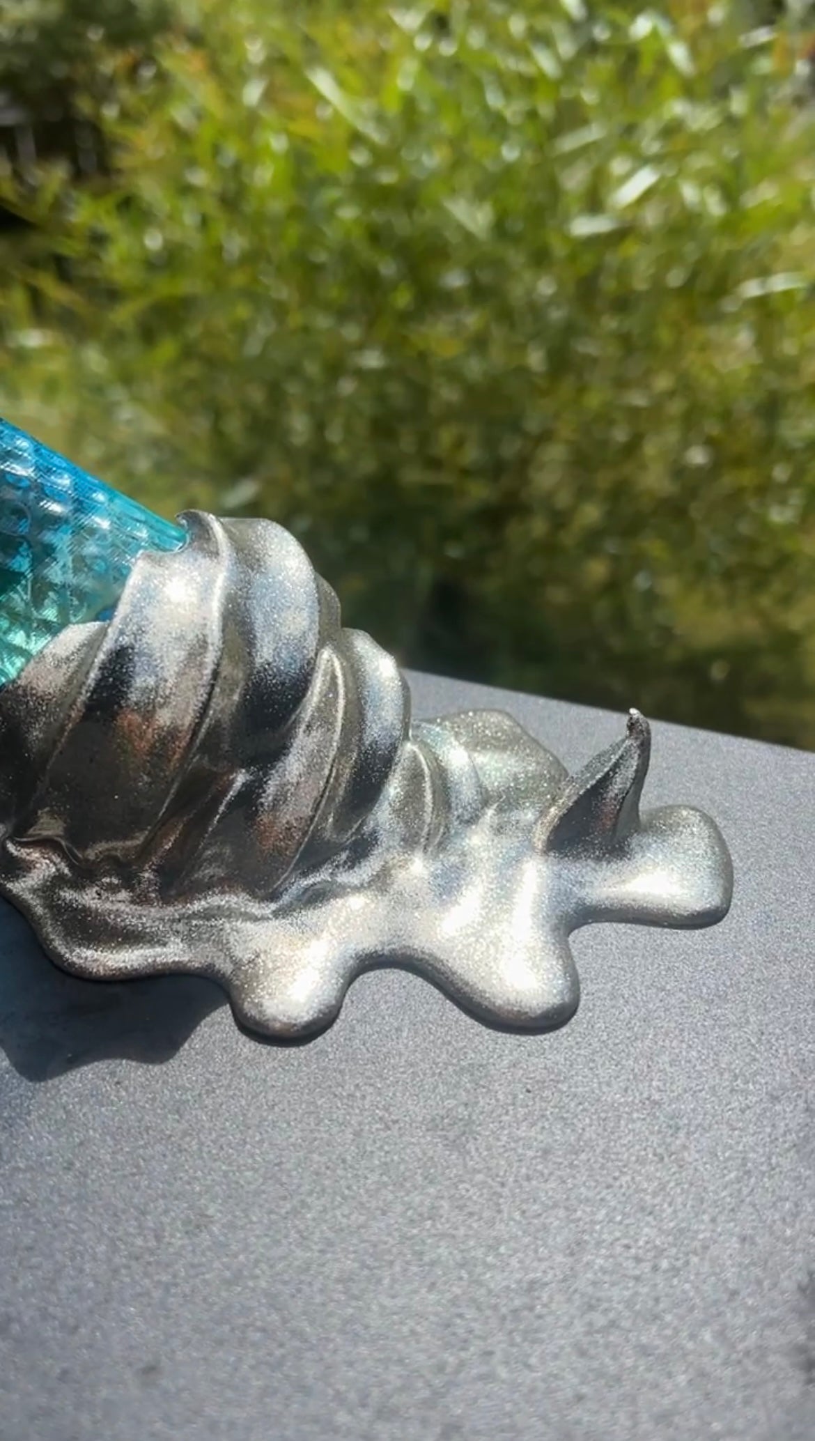 Melted ice cream sculpture *POP ART*