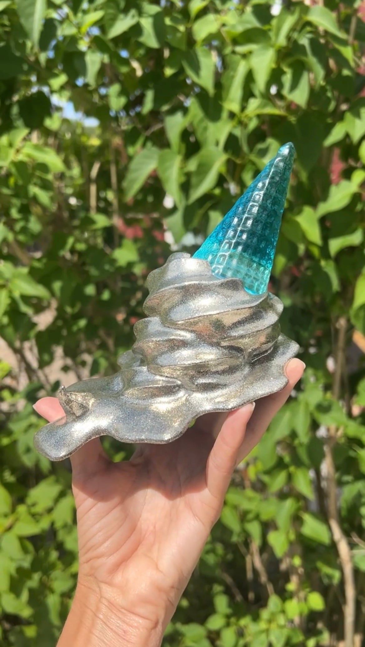 Melted ice cream sculpture *POP ART*