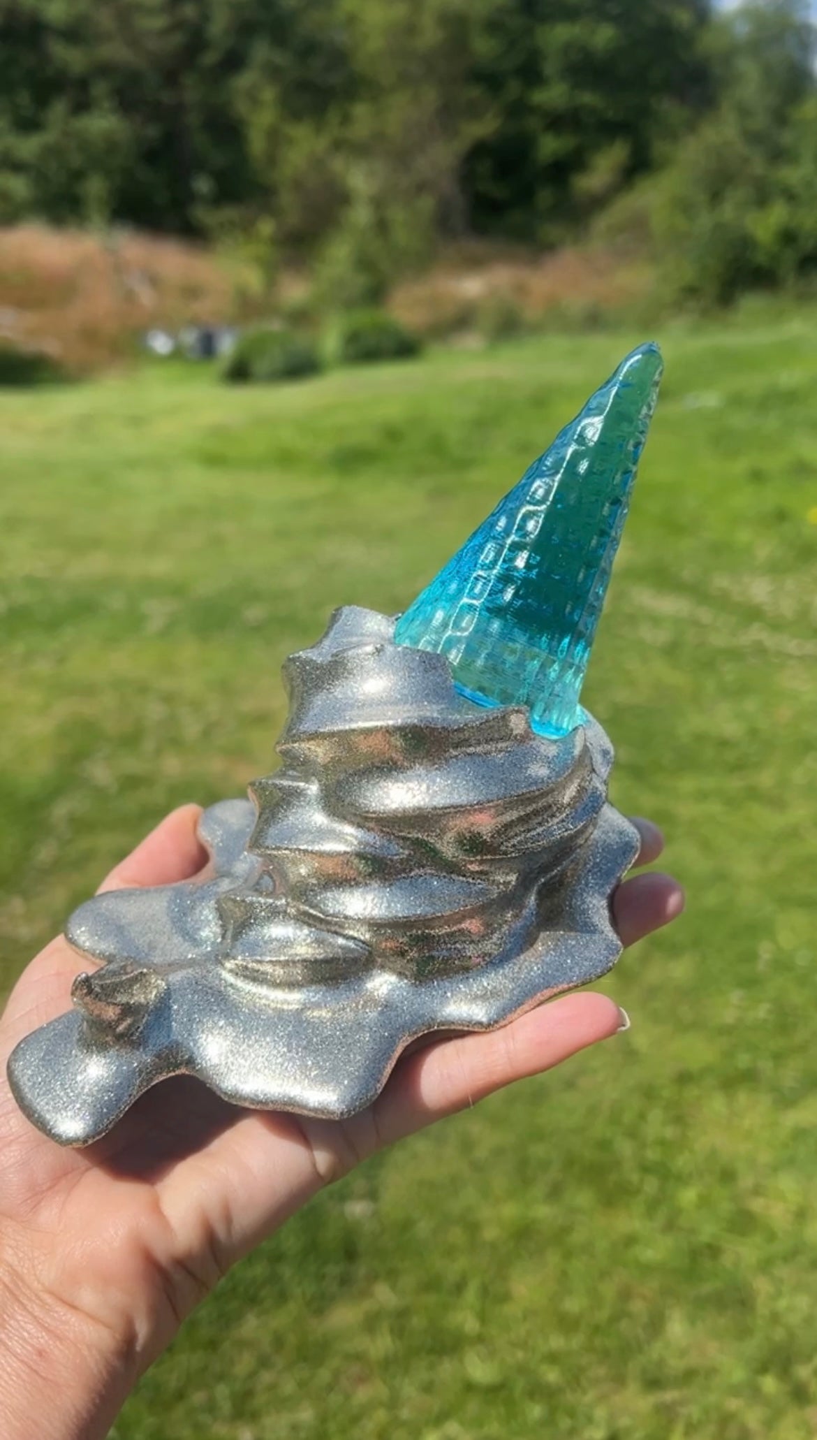 Melted ice cream sculpture *POP ART*