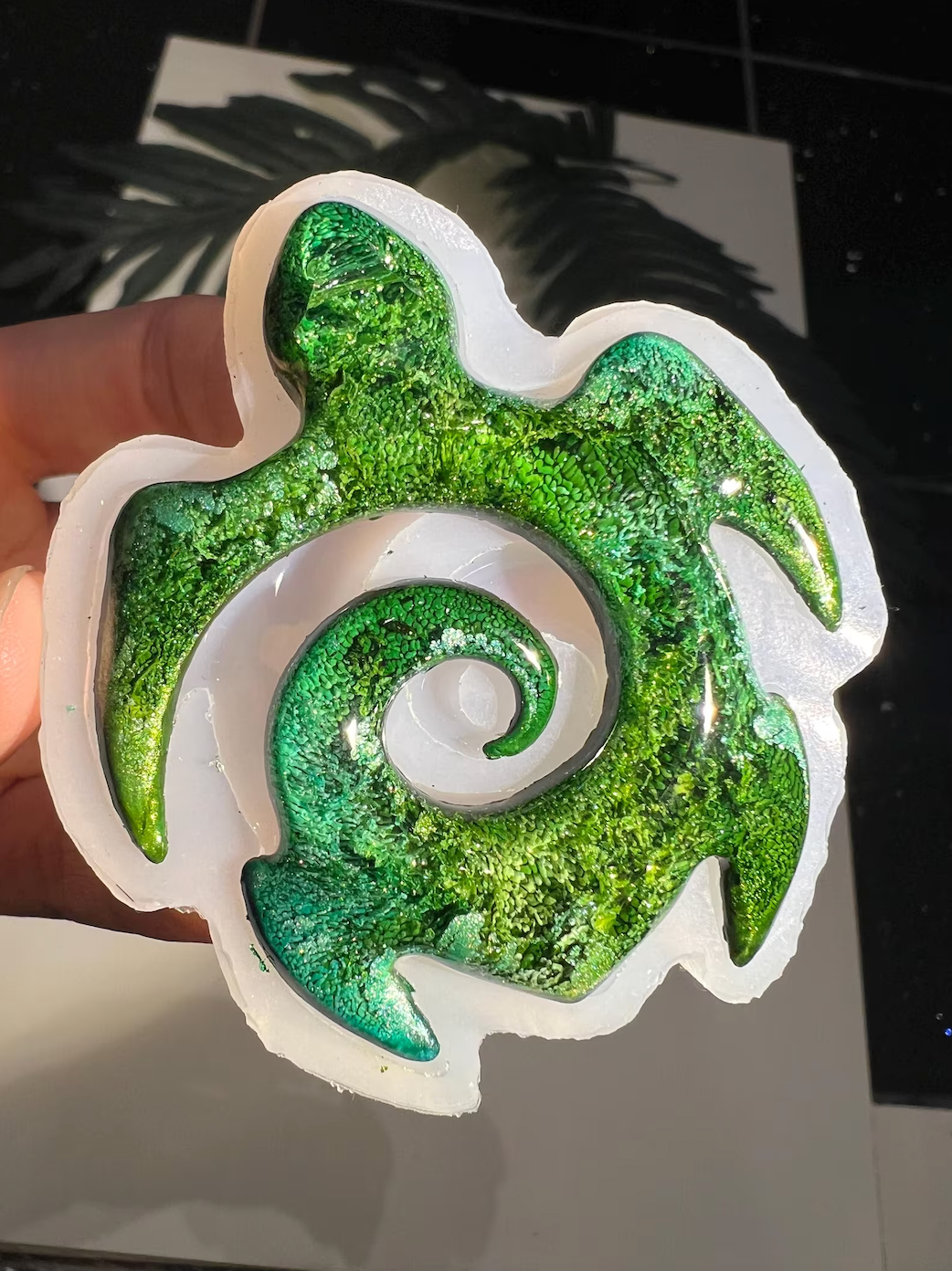 Turtle pendant silicone mold / Resin mold