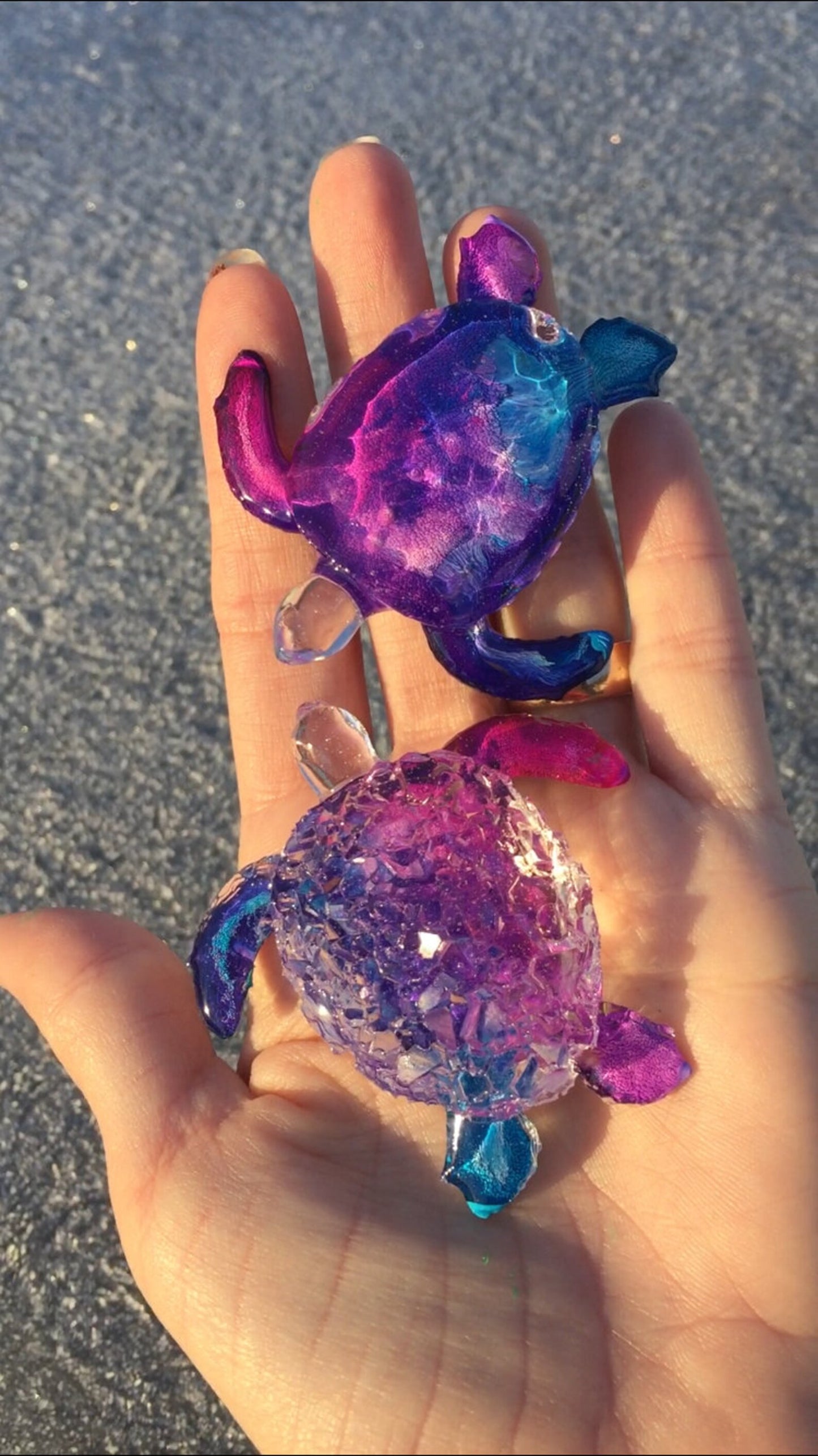Mini turtle silicone mold - 6 cm/ Resin mold