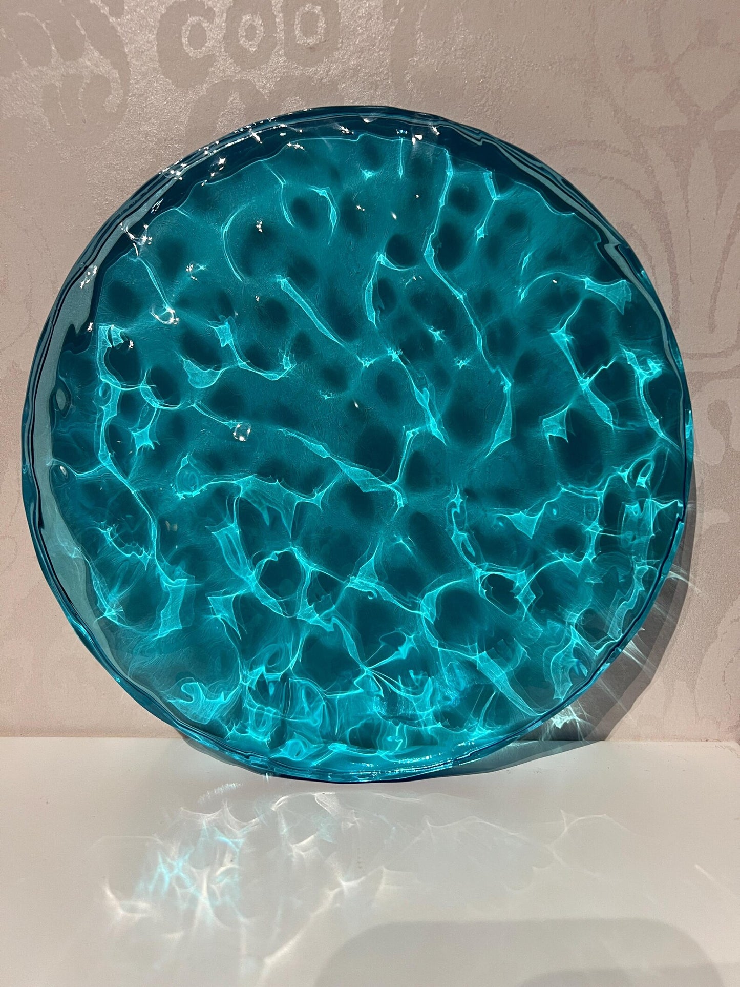 Water ripple silicone mold 20 cm / Resin mold