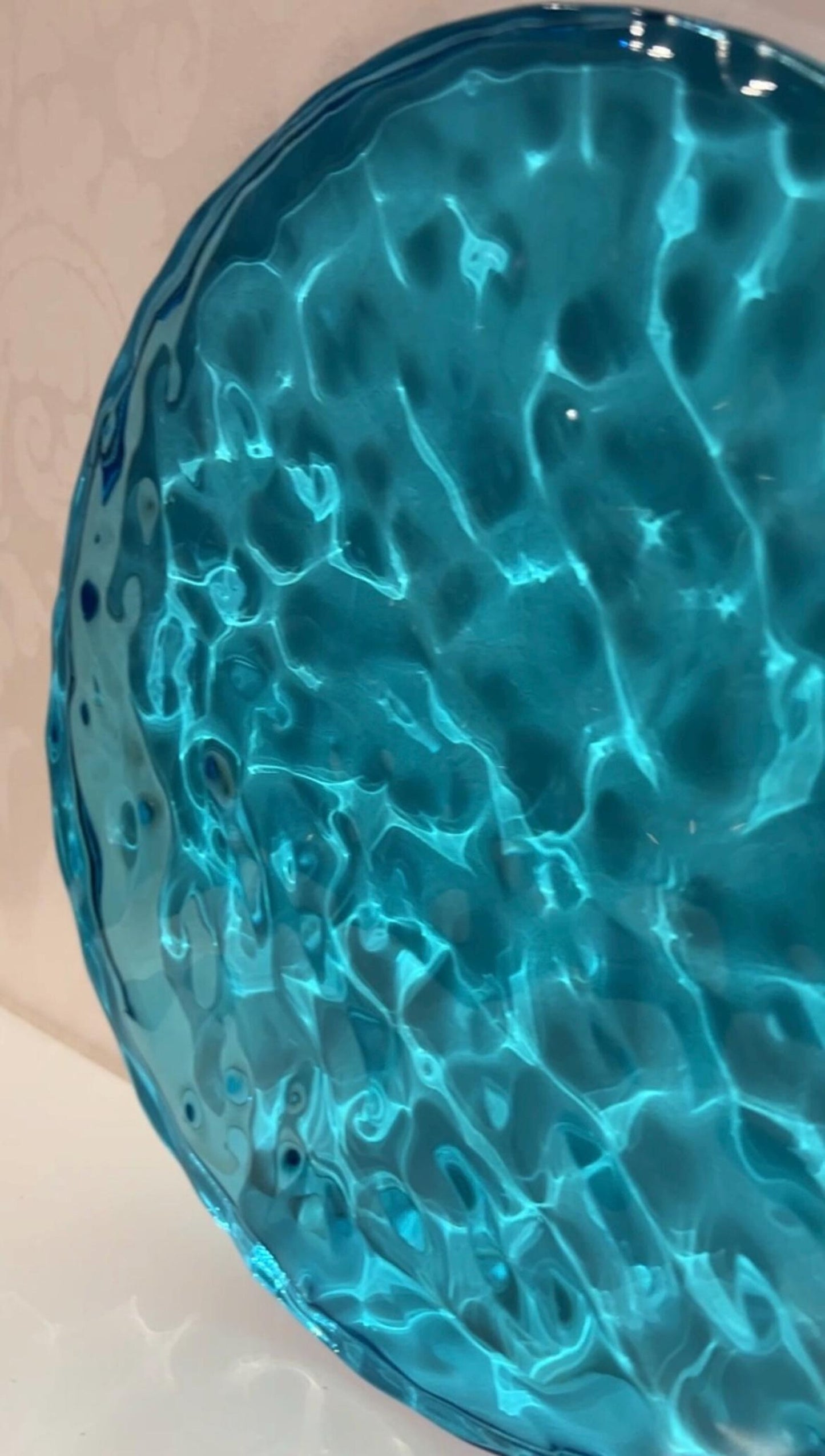 Water ripple silicone mold 20 cm / Resin mold