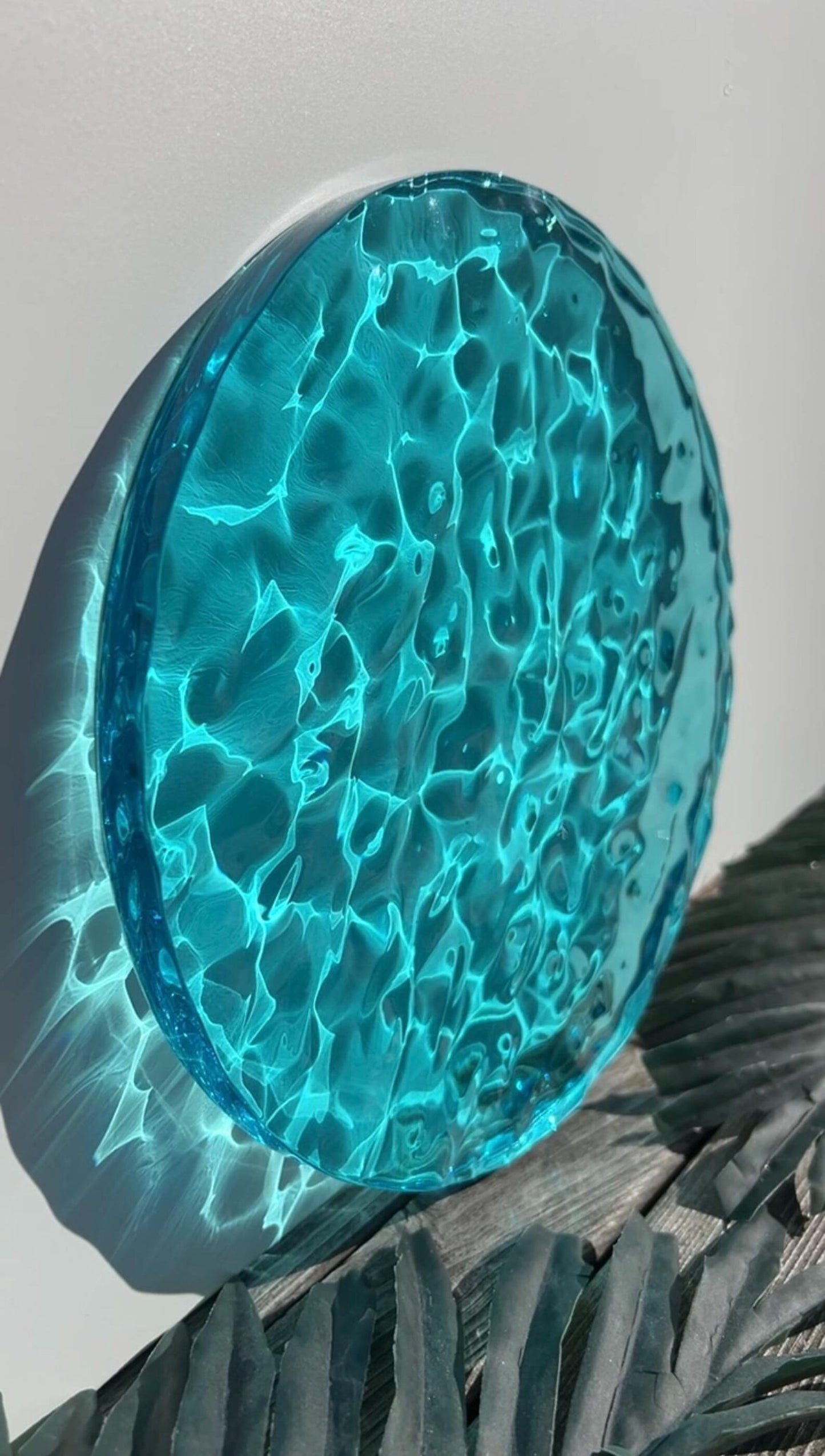 Water ripple silicone mold 20 cm / Resin mold