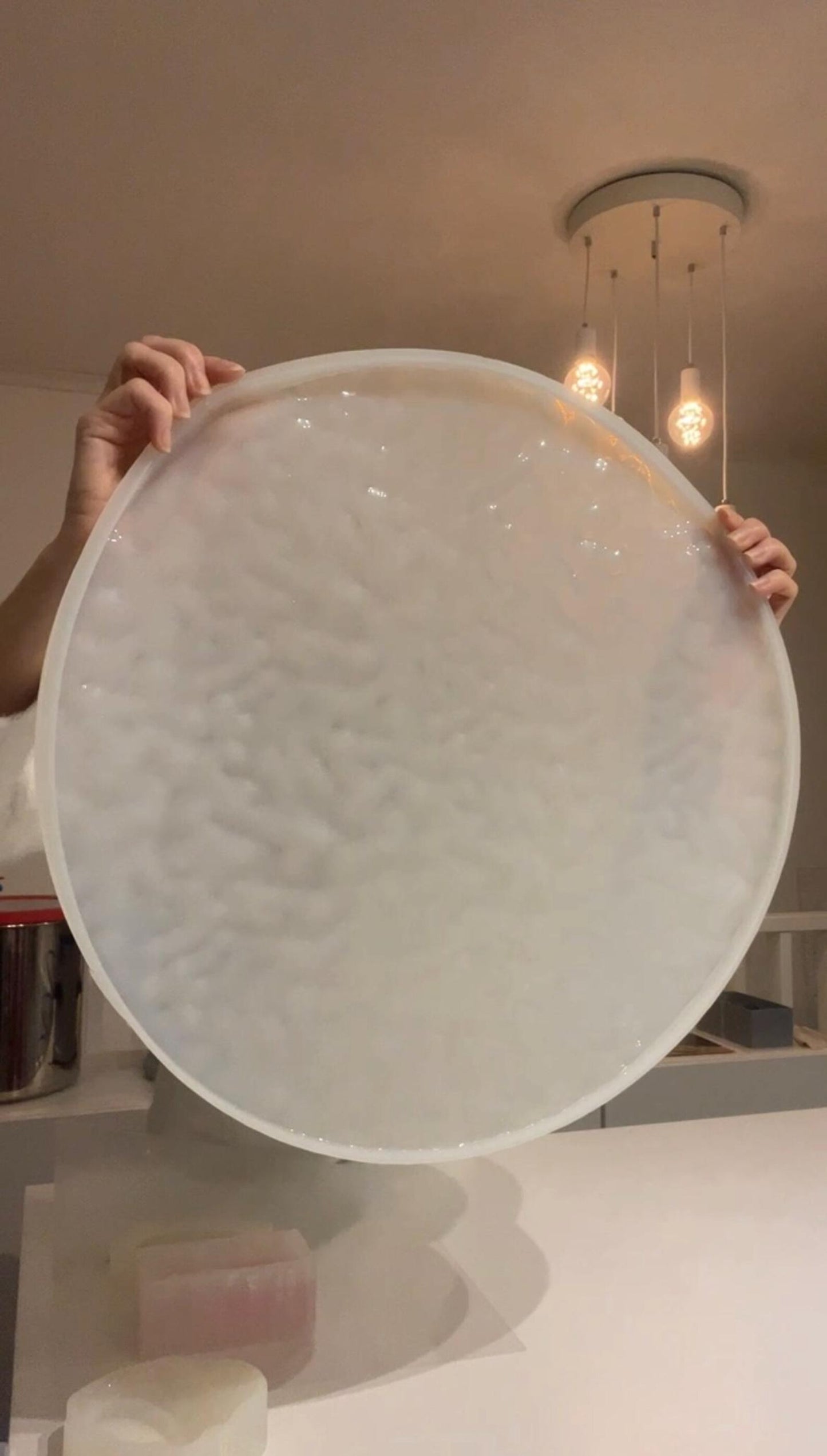 Big Water ripple silicone mold 40 cm / Resin mold