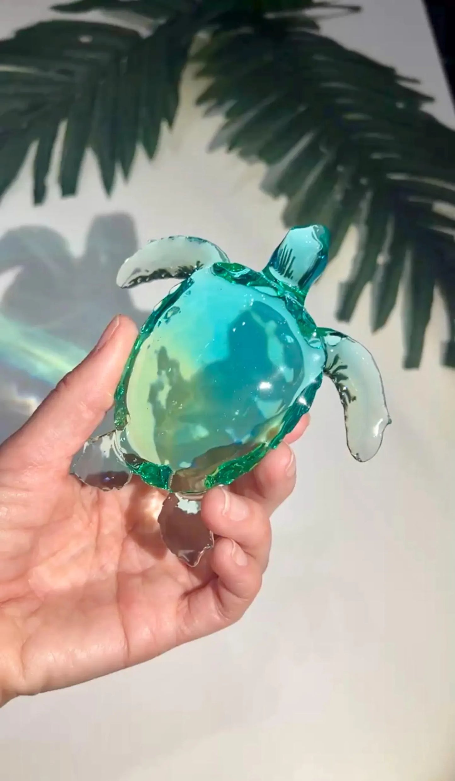 Medium turtle silicone mold - 10 cm/ Resin mold
