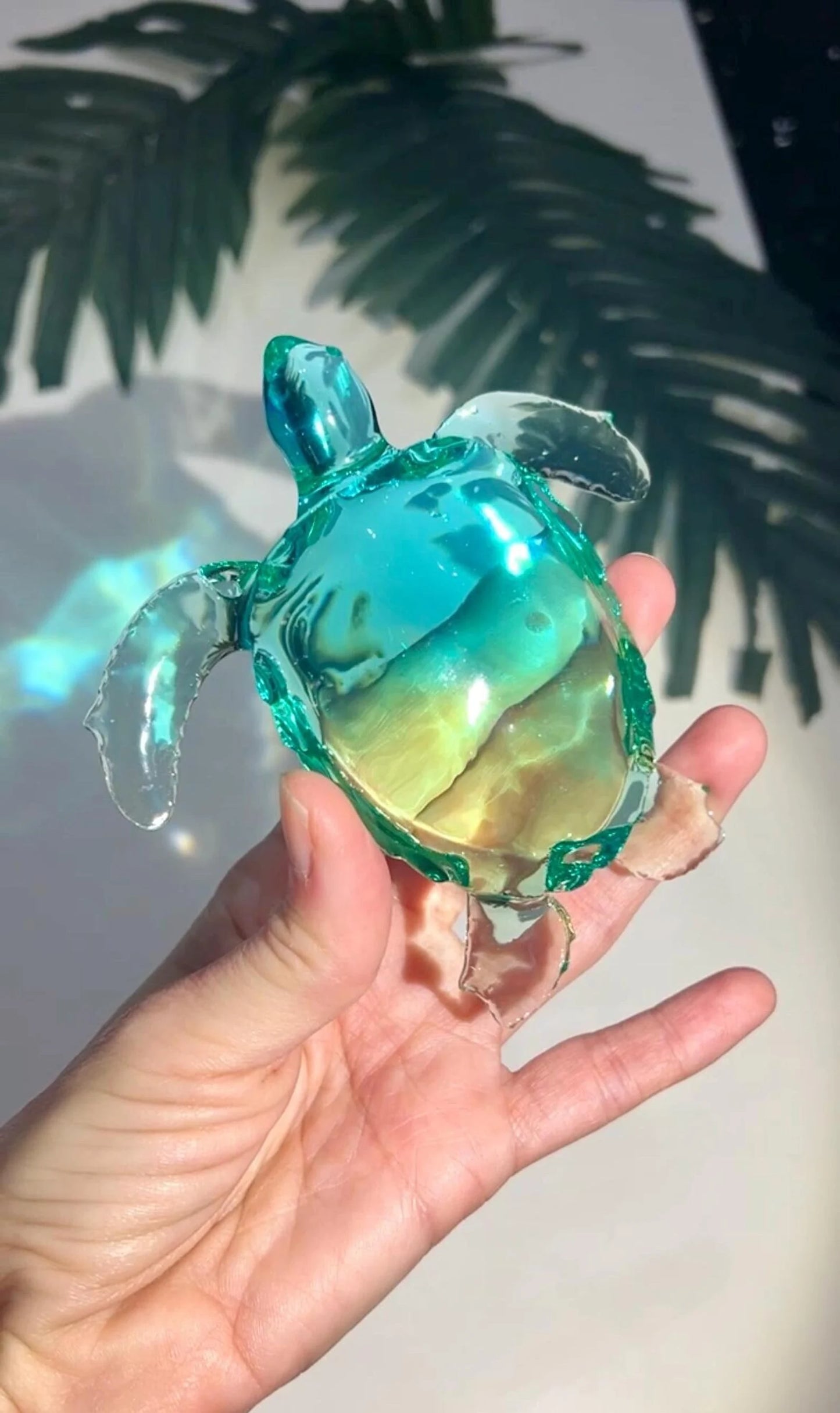 Medium turtle silicone mold - 10 cm/ Resin mold