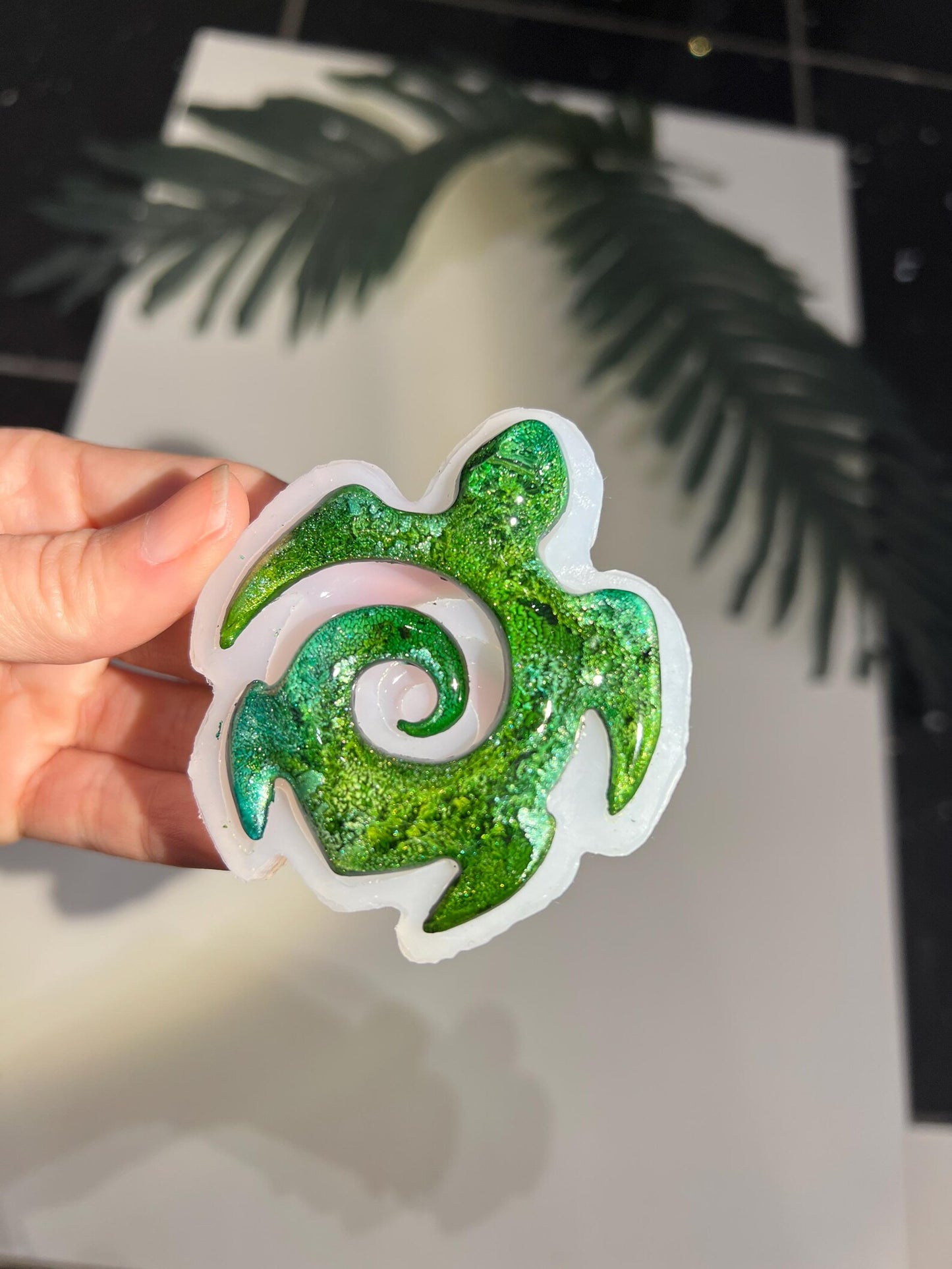 Turtle pendant silicone mold / Resin mold