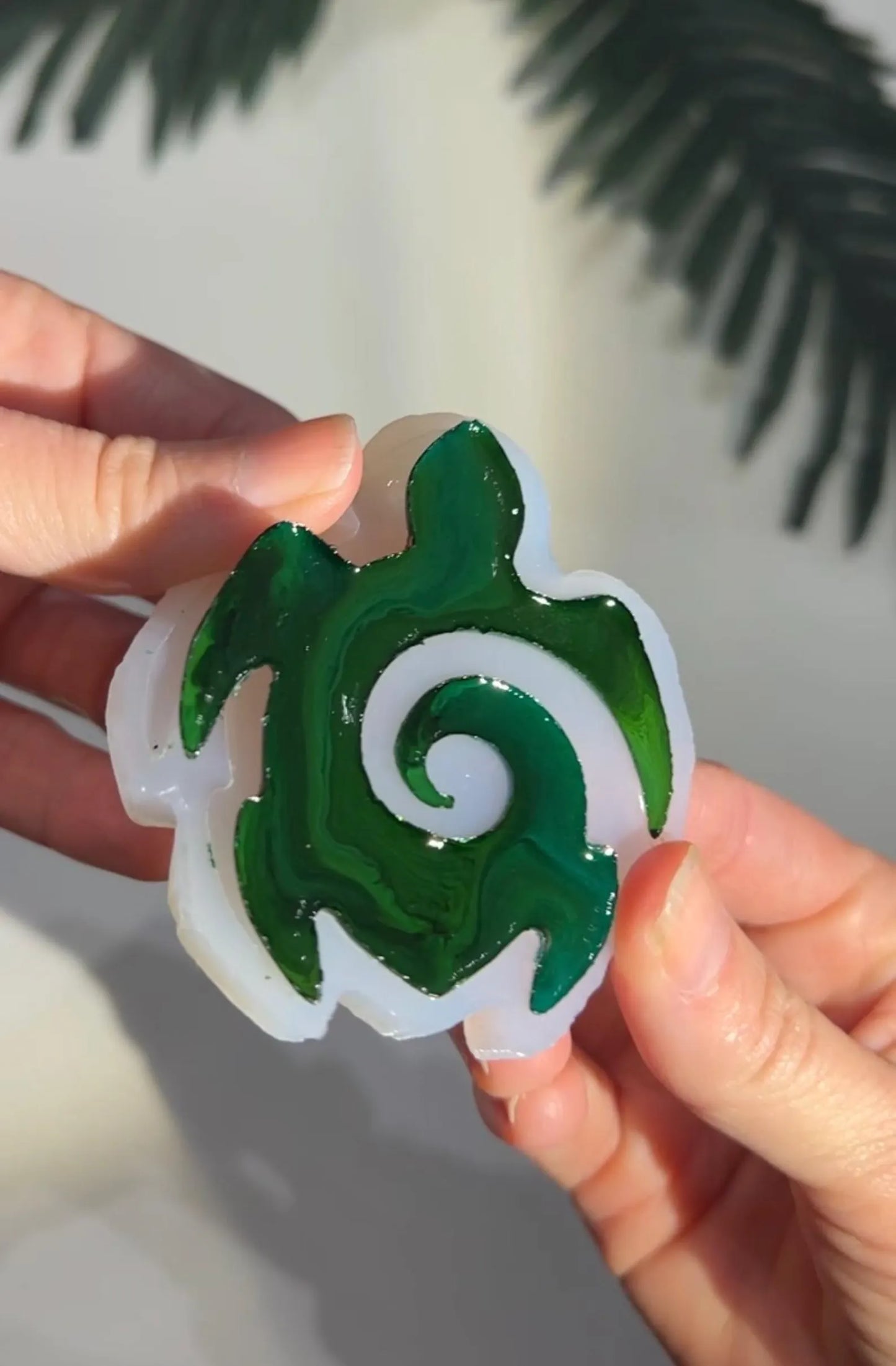 Turtle pendant silicone mold / Resin mold
