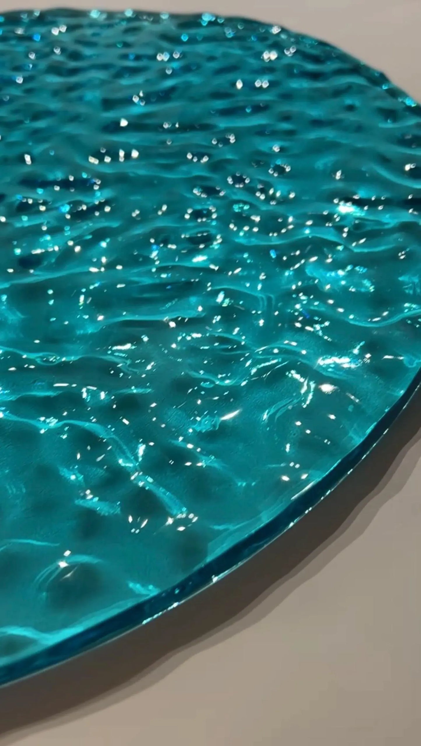 Big Water ripple silicone mold 40 cm / Resin mold