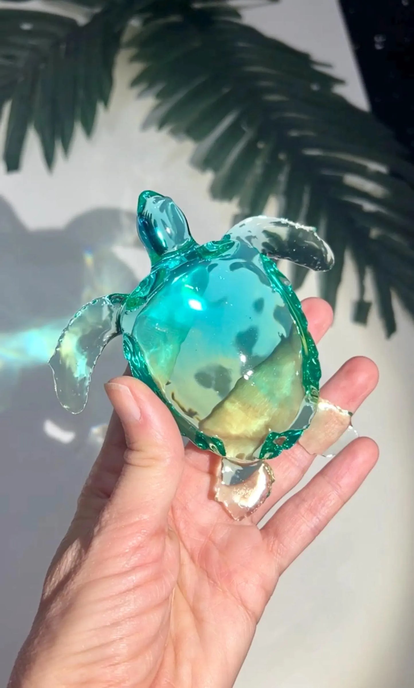Medium turtle silicone mold - 10 cm/ Resin mold