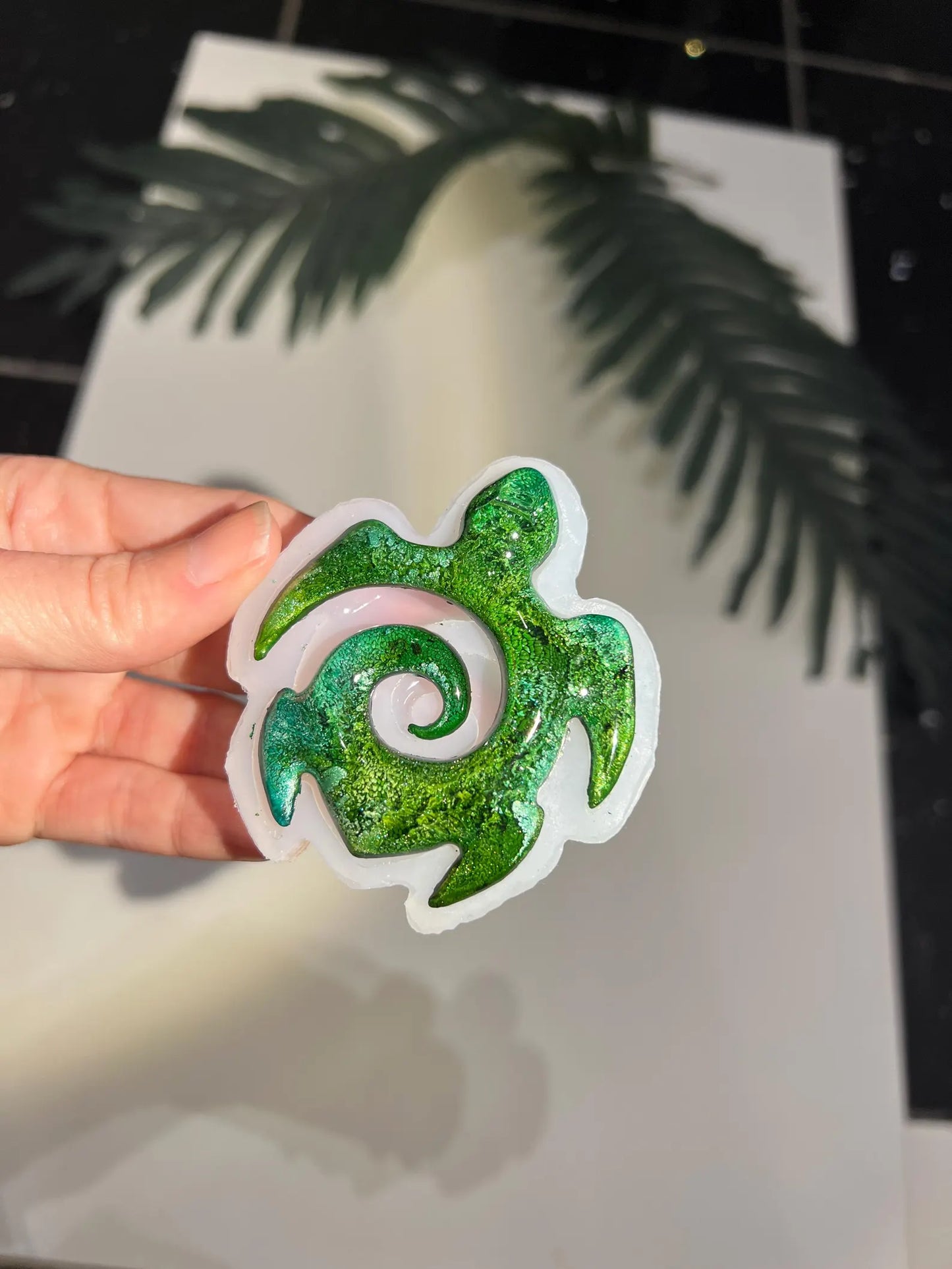 Turtle pendant silicone mold / Resin mold