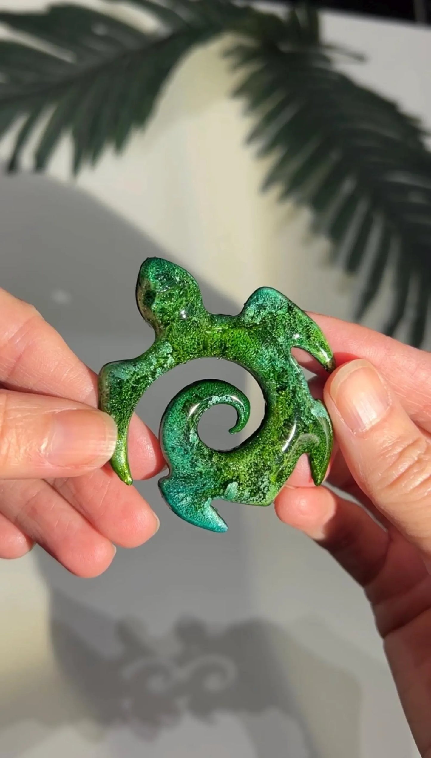 Turtle pendant silicone mold / Resin mold