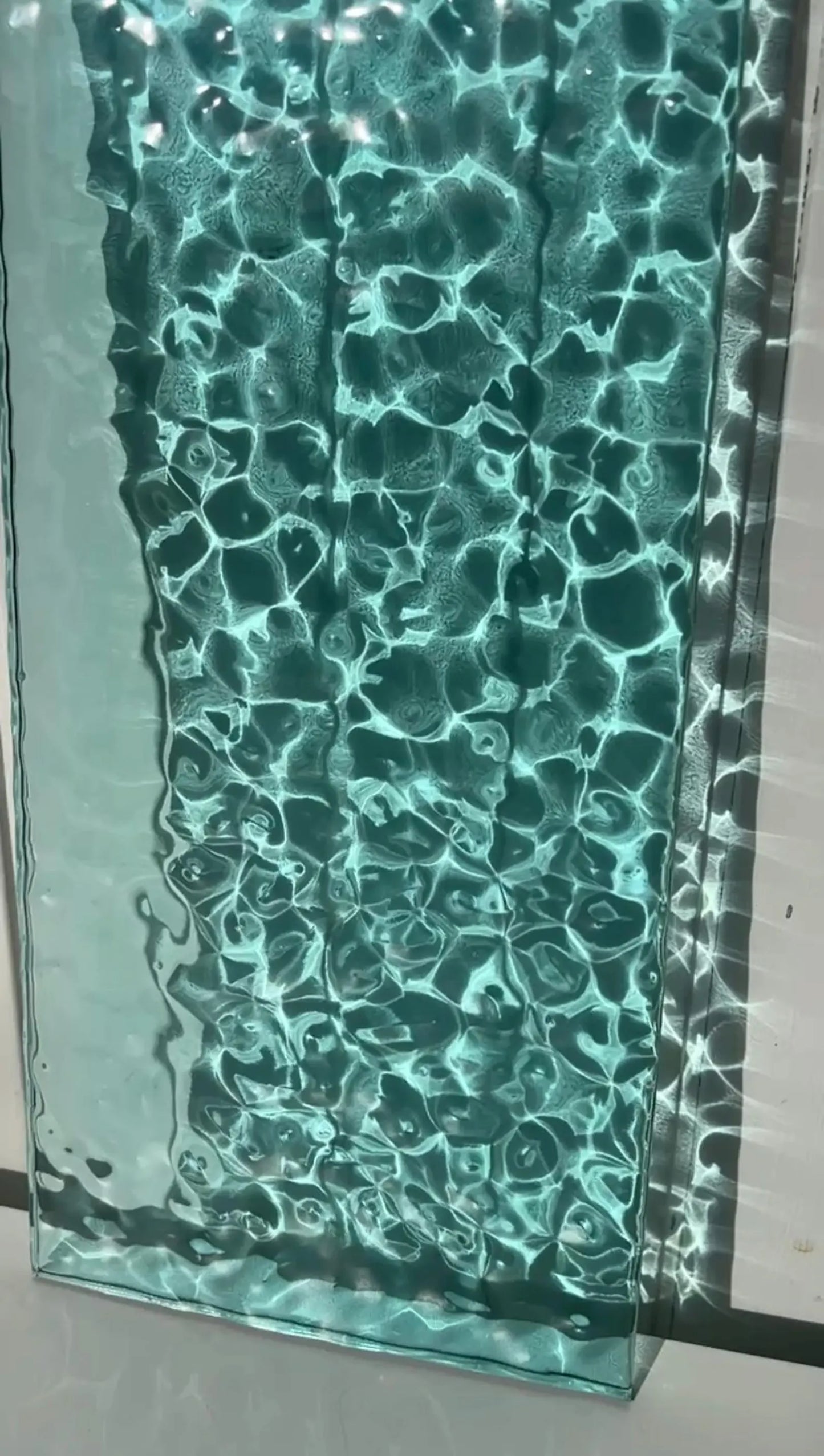 Water ripple silicone mold 60 cm x 20 cm / Resin mold
