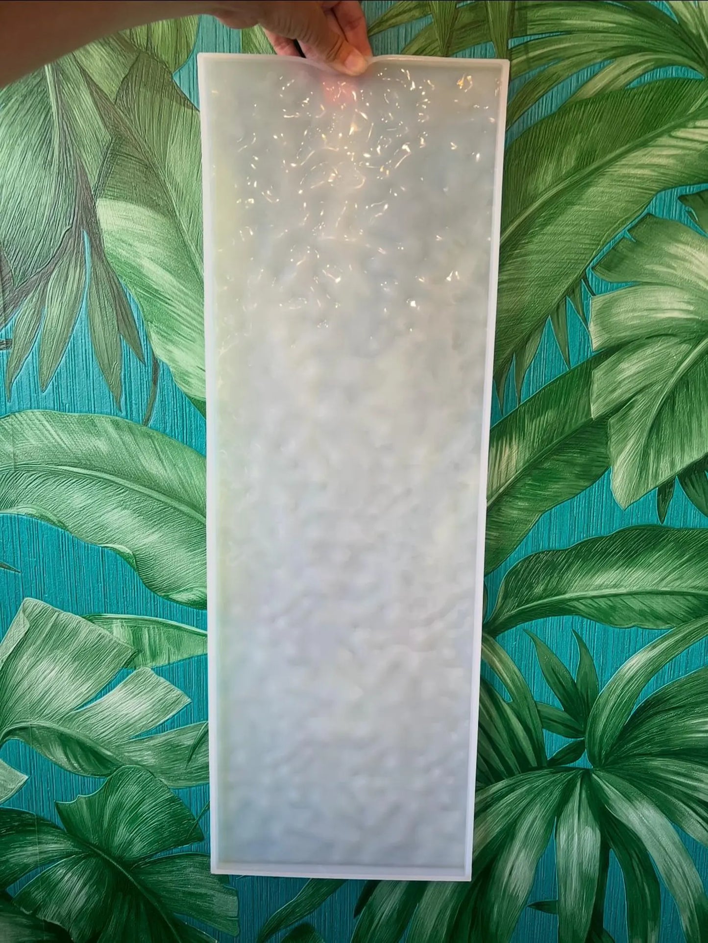 Water ripple silicone mold 60 cm x 20 cm / Resin mold