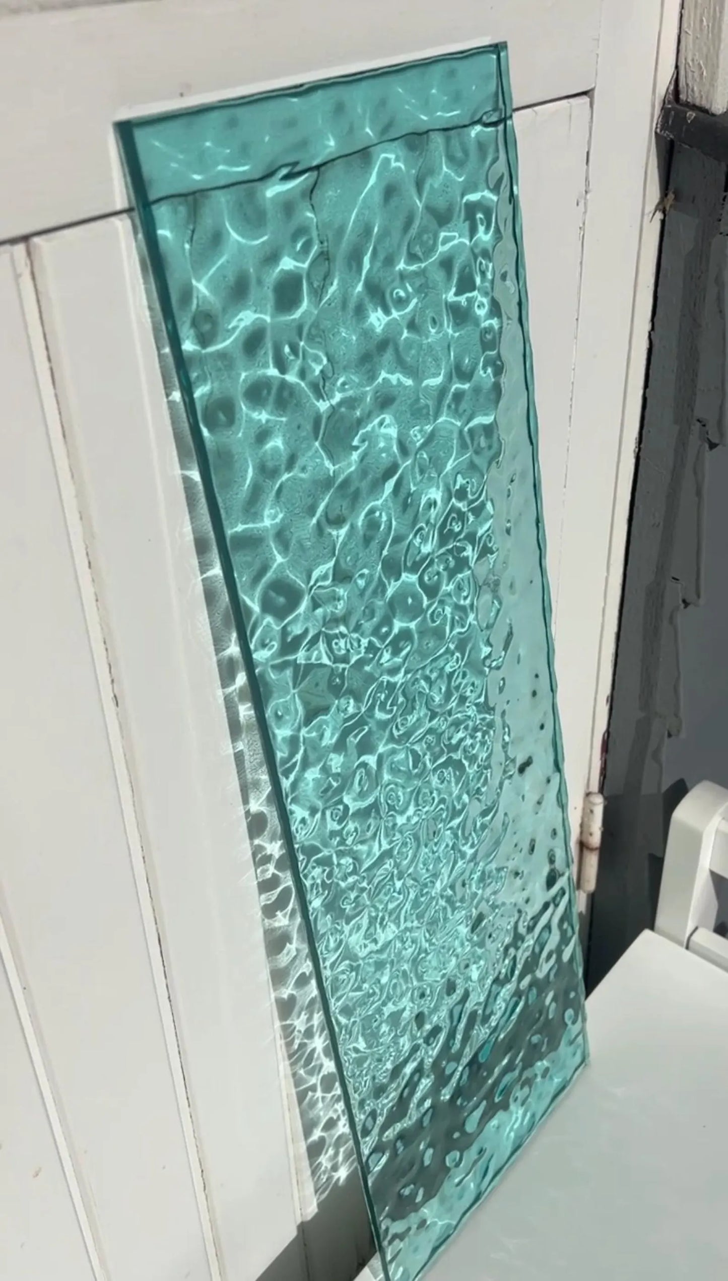Vatteninspirerad konst 60x20 cm - Ocean art