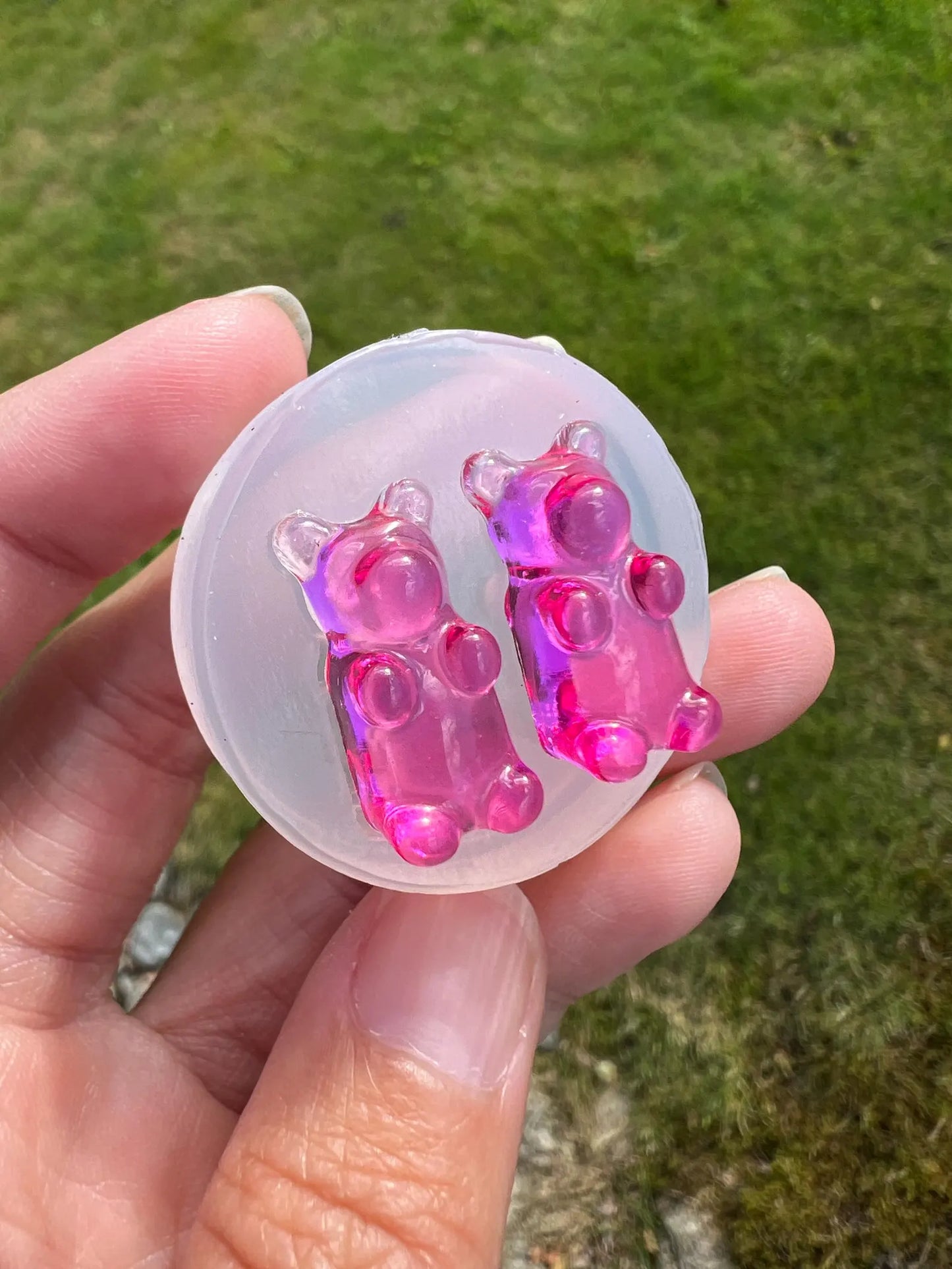 Gummybear earrings silicone mold / Resin molds