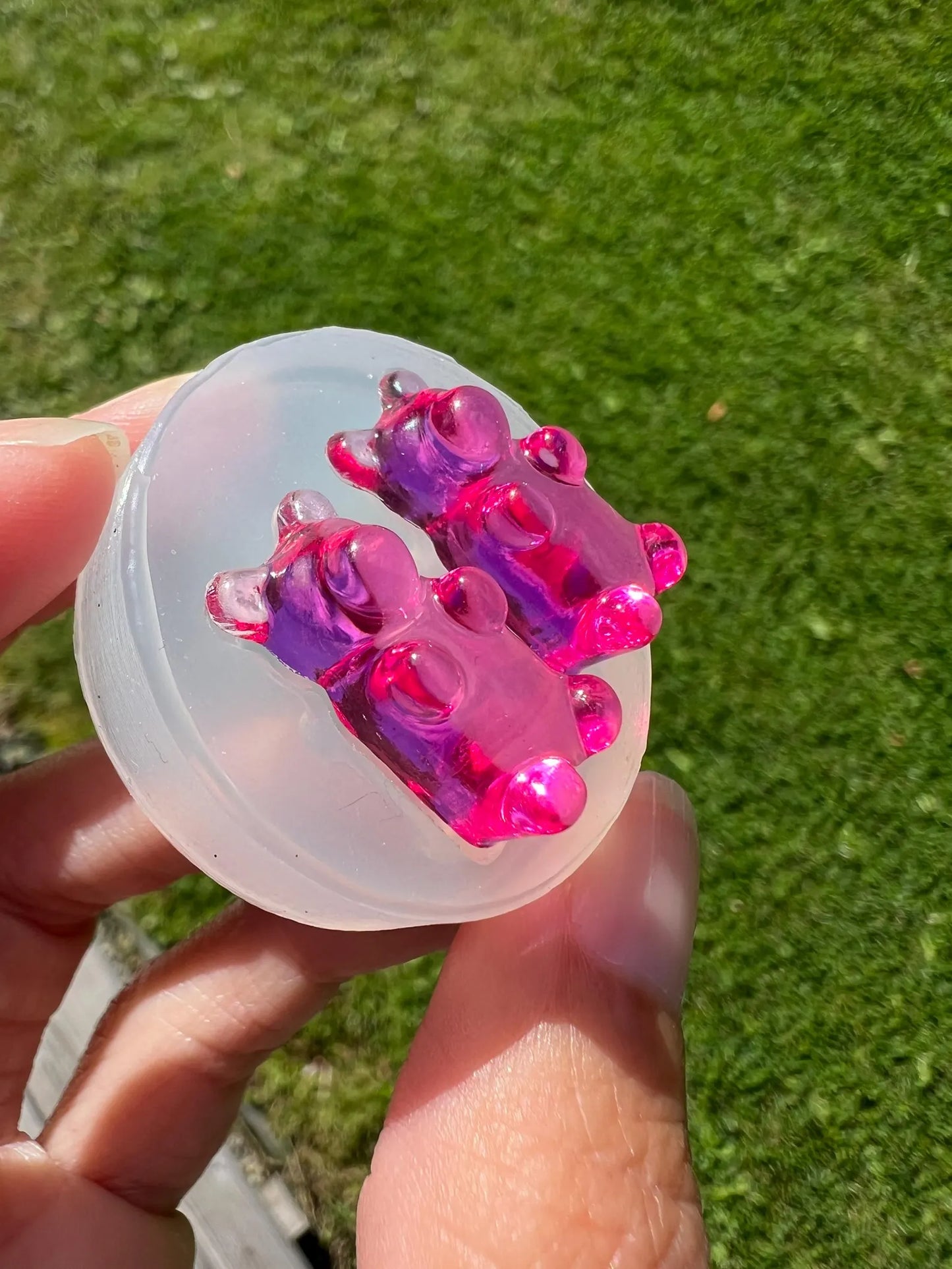 Gummybear earrings silicone mold / Resin molds