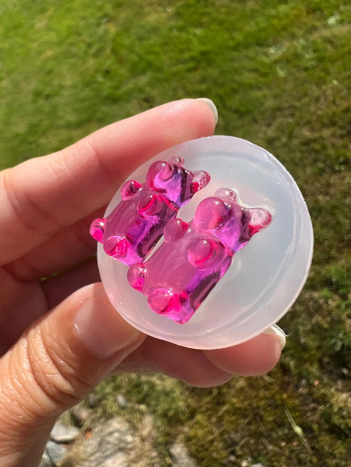 Gummybear earrings silicone mold / Resin molds