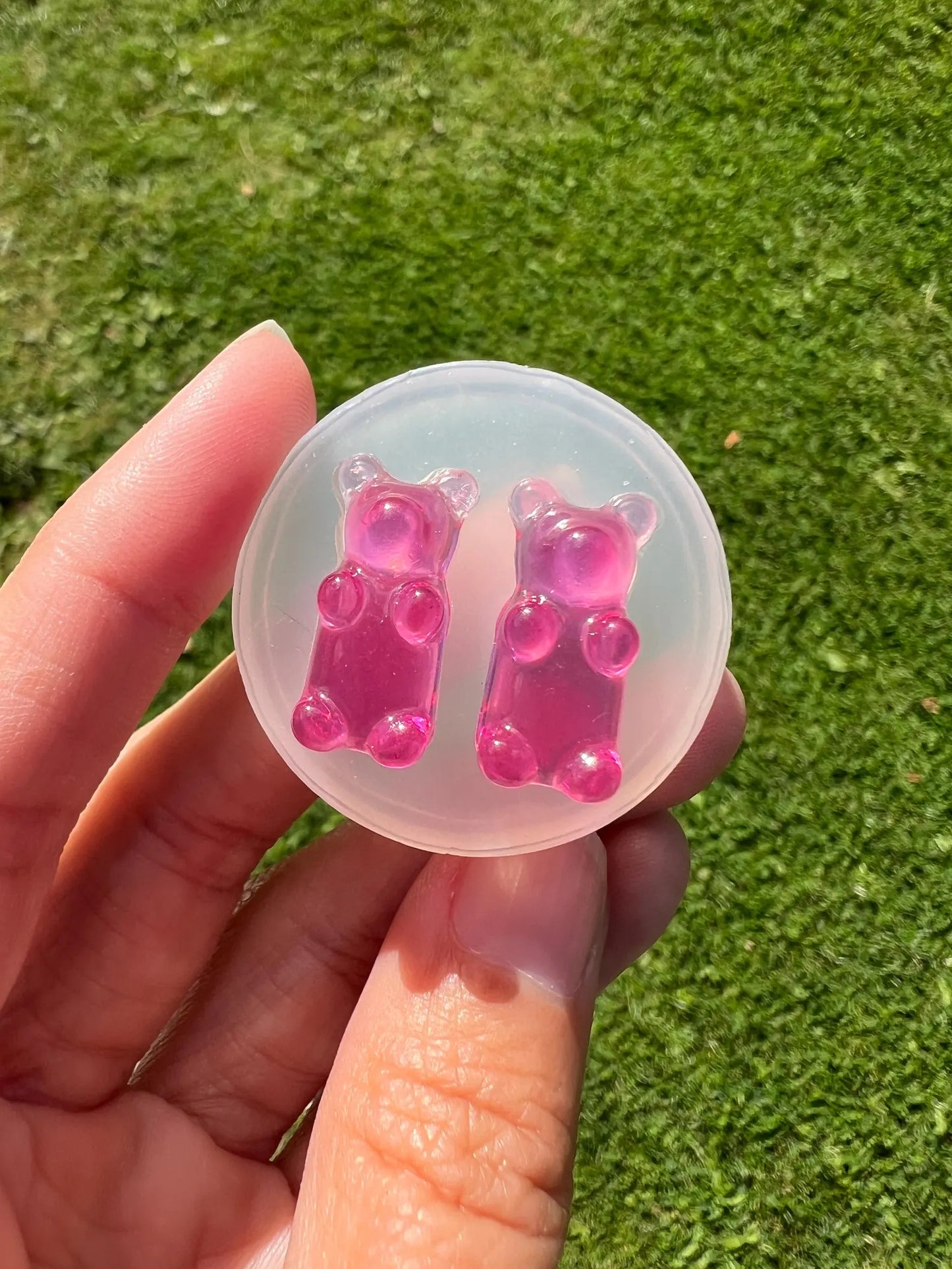 Gummybear earrings silicone mold / Resin molds