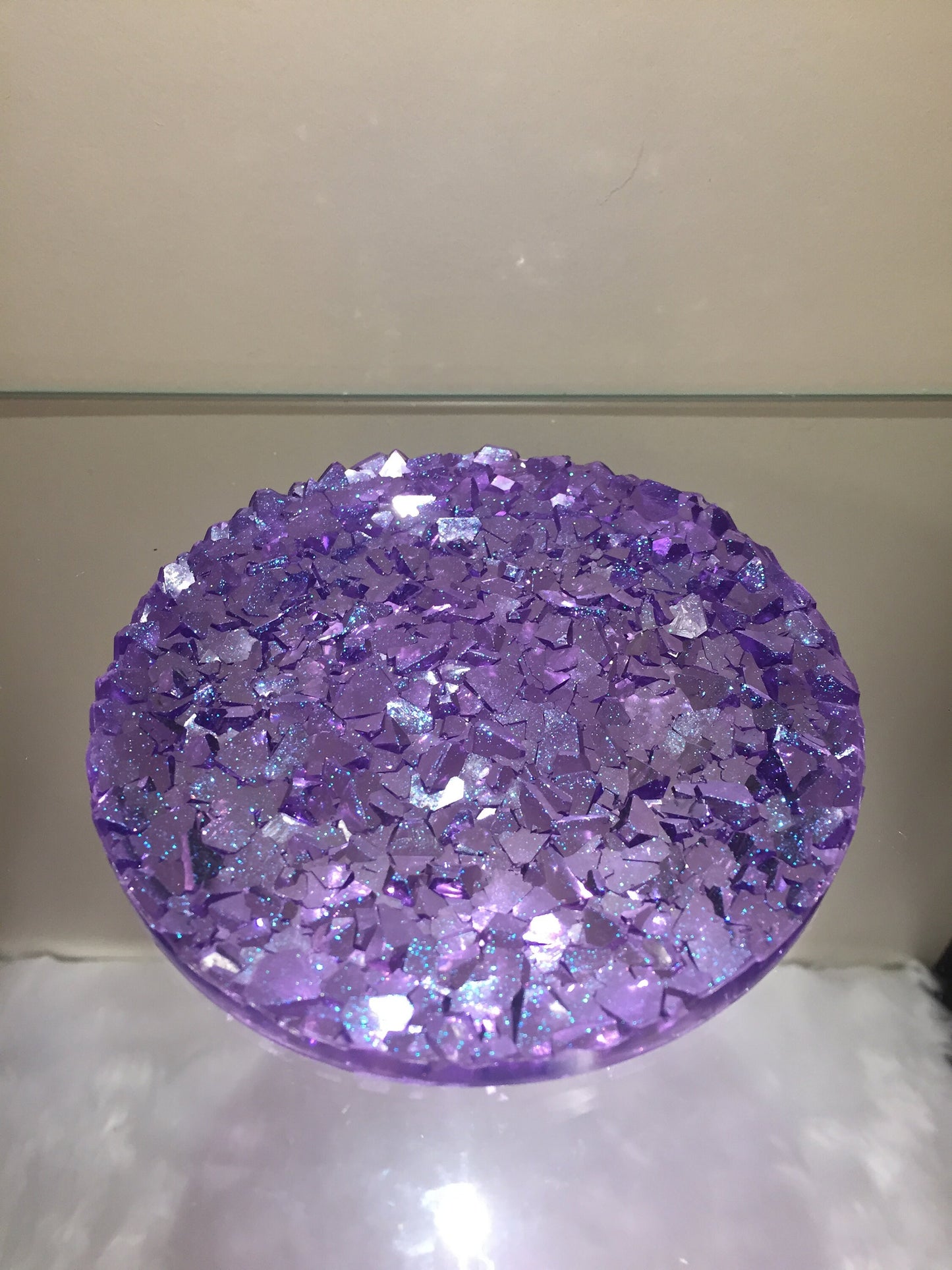 Crystal coaster silicone mold / Resin mold
