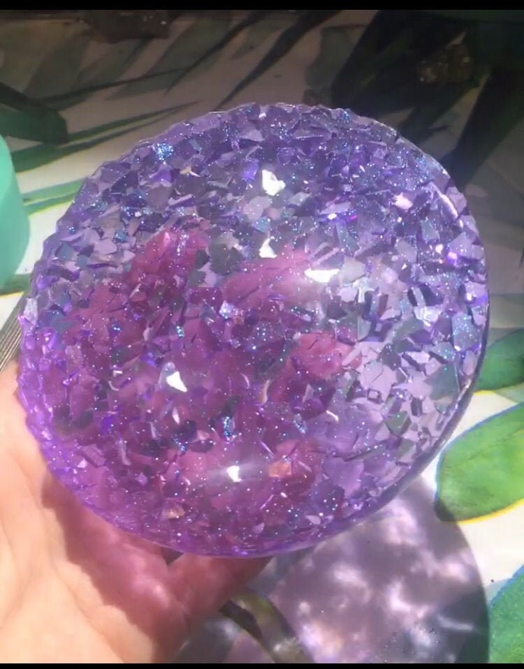 Crystal coaster silicone mold / Resin mold